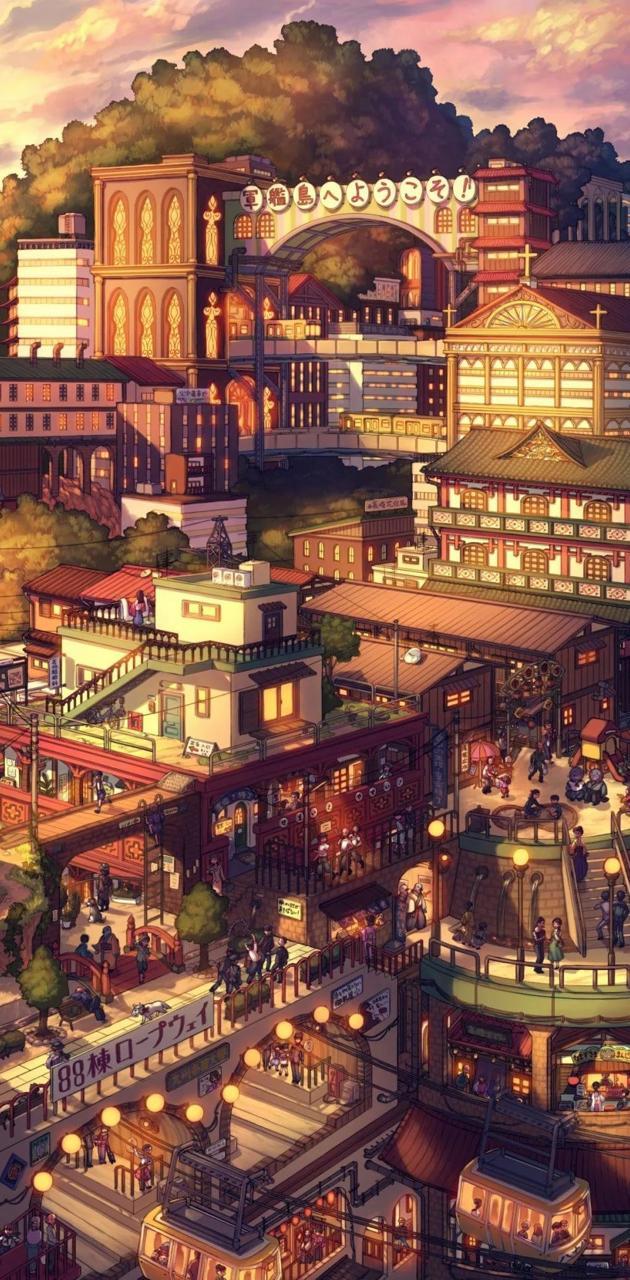 630x1280 japan wallpaper