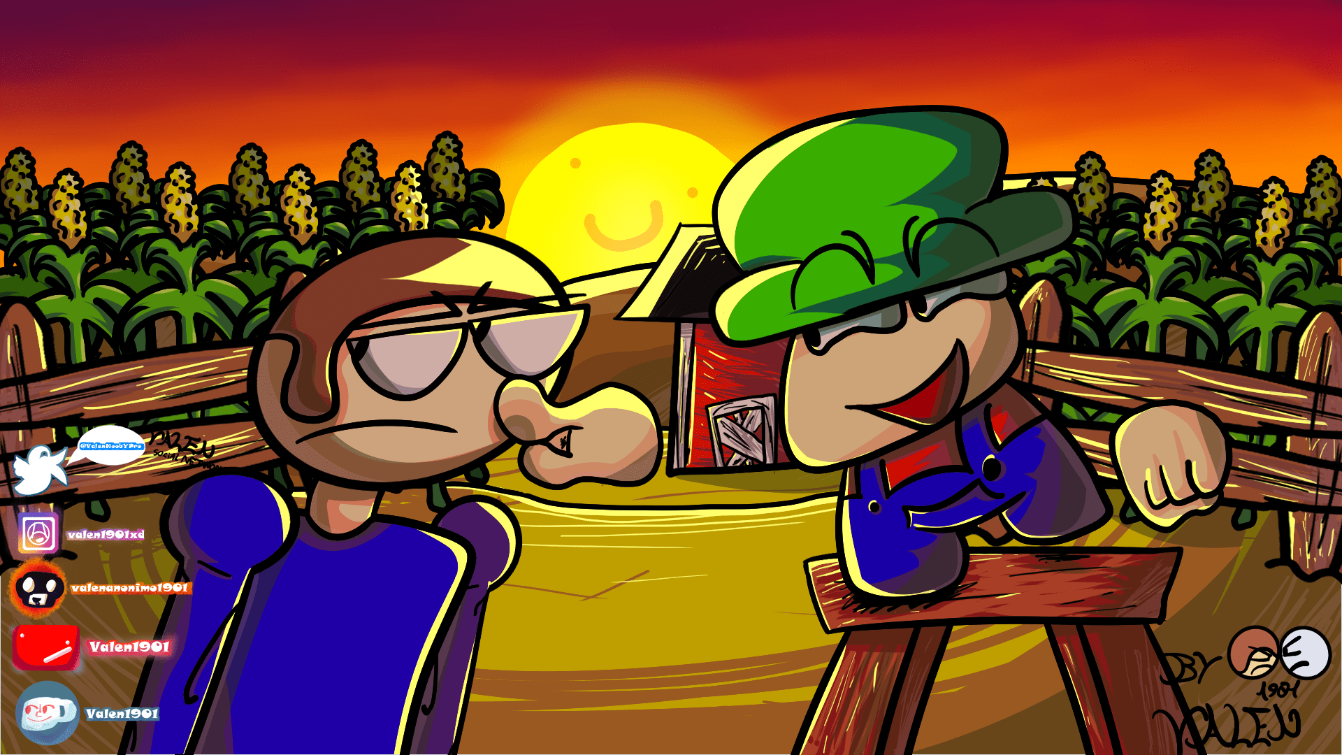 1920x1080 DAVE AND BAMBI FAN ART by ValenAnonimo1901 on Newgrounds