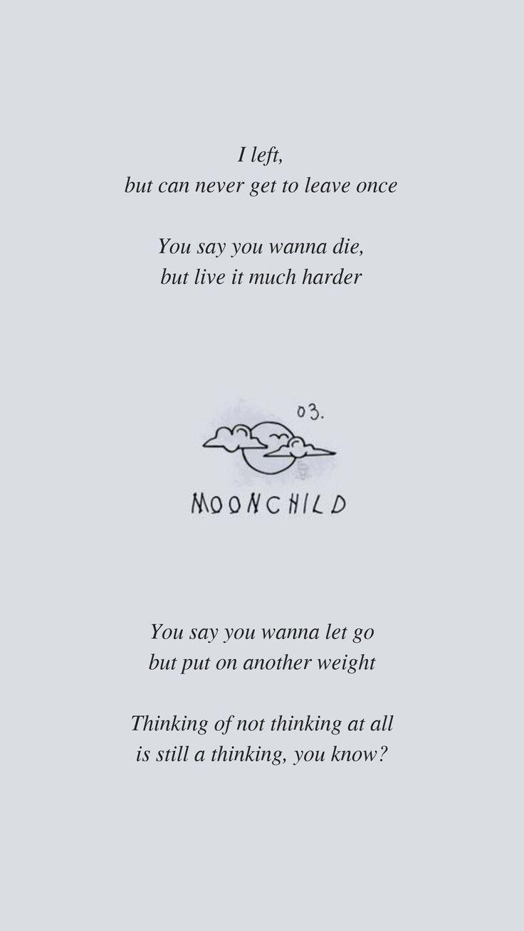 736x1308 BTS Lyric Wallpaper
