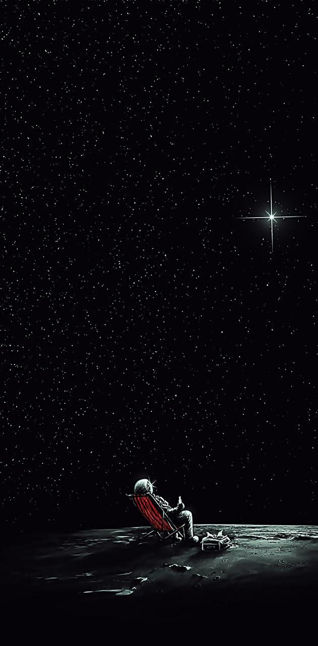 630x1280 Astronaut Moon wallpaper