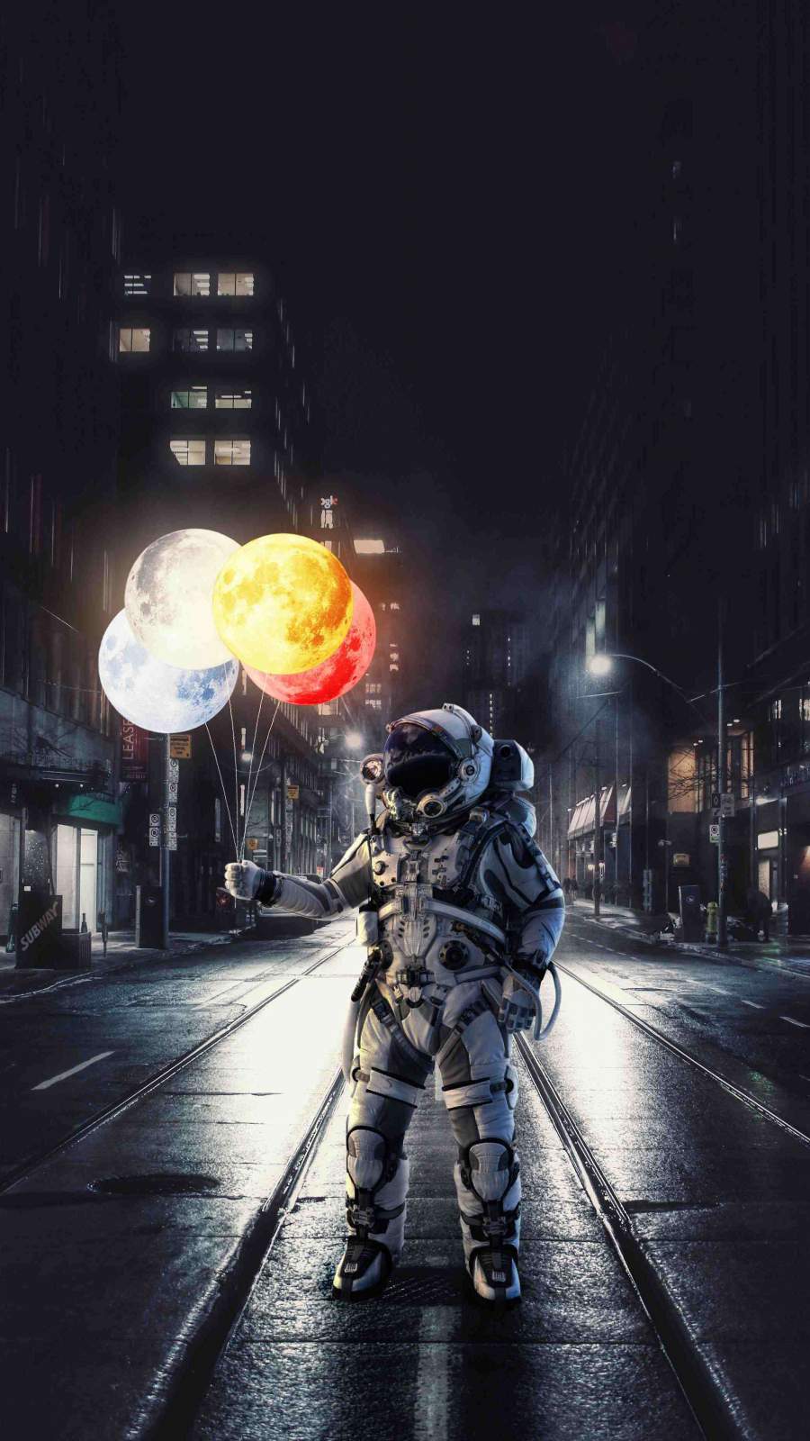 900x1600 Astronaut And Moon IPhone Wallpaper Wallpaper : iPhone Wallpaper