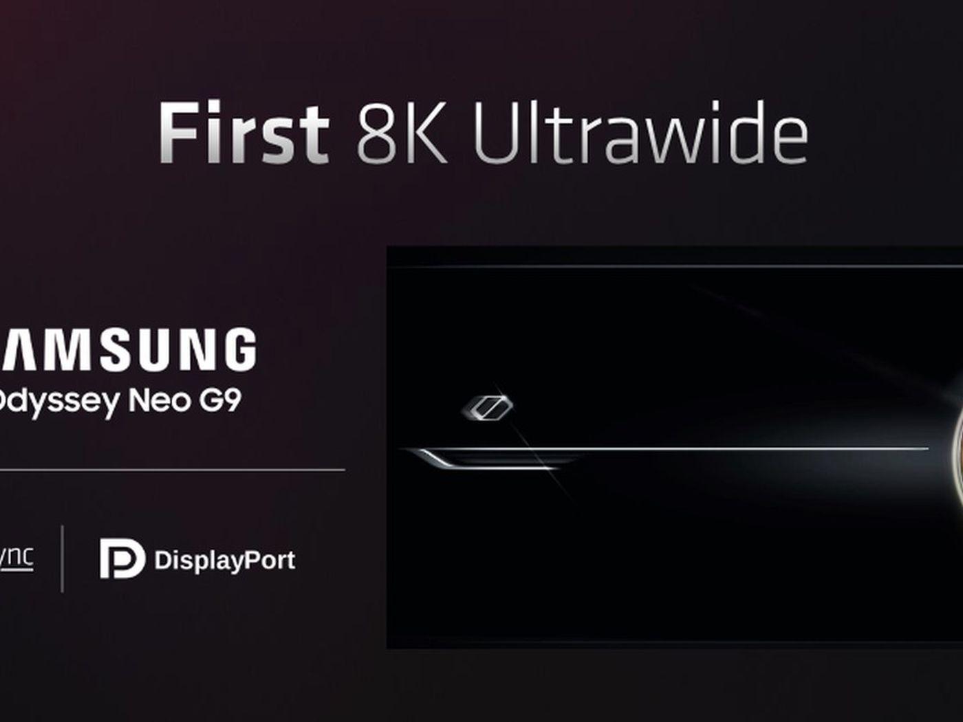 1400x1050 Samsung is building an '8K' ultrawide monitor to succeed its massive Odyssey Neo G9