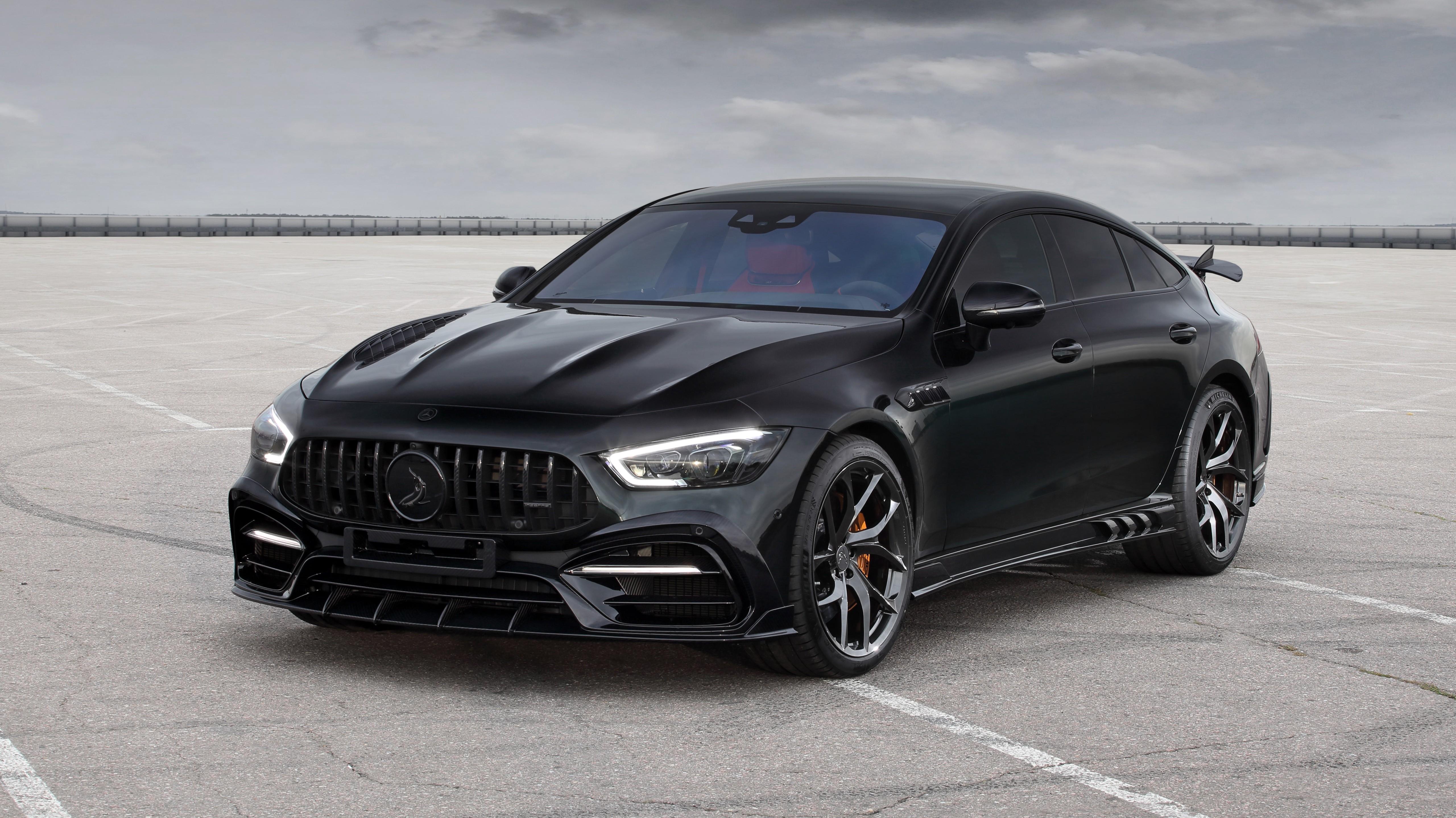 5120x2880 Mercedes AMG GT 63 S 4MATIC + 4 Door Coupé Inferno Black Car Desktop Wallpaper 640x480