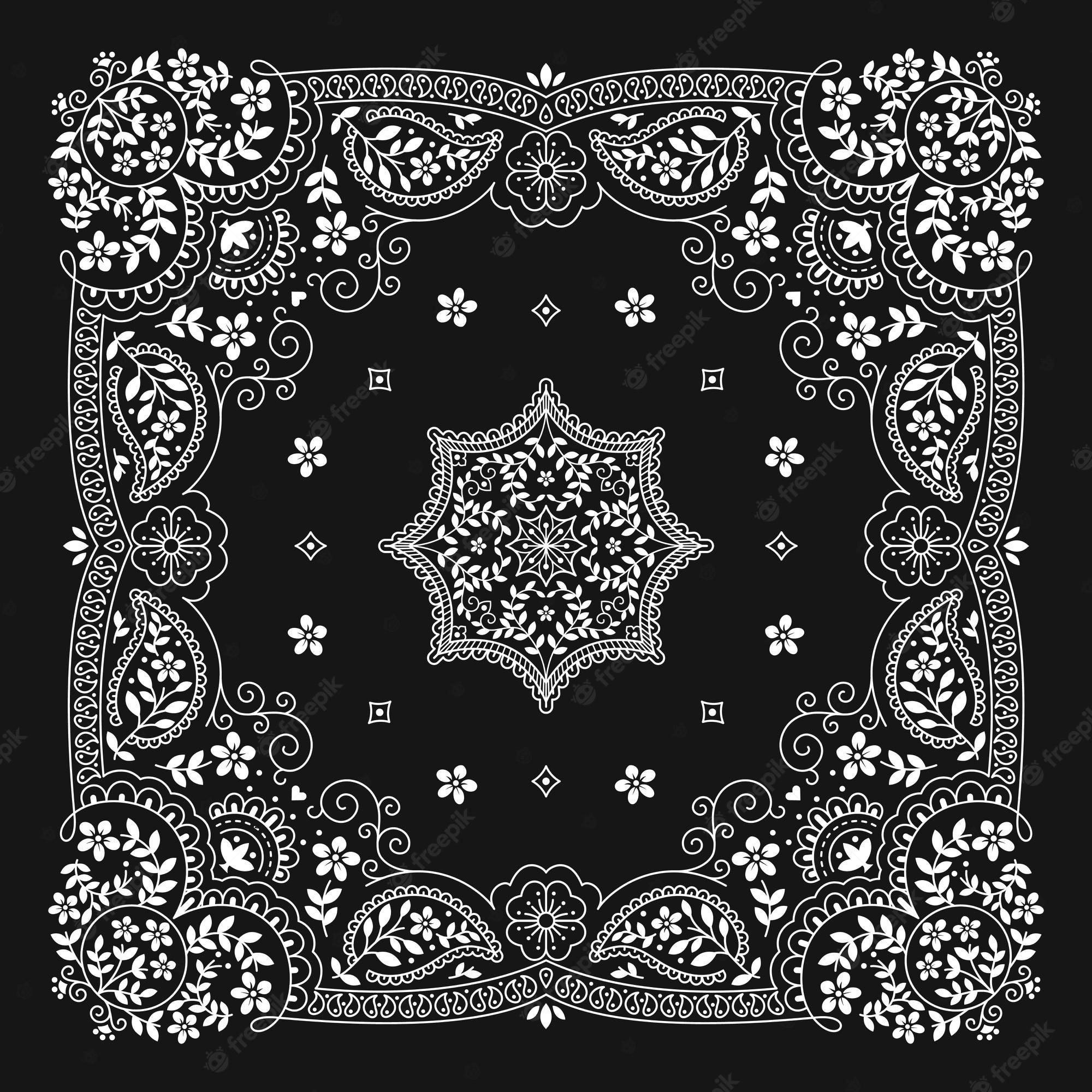 Black and White Bandana Wallpapers - Top Free Black and White Bandana