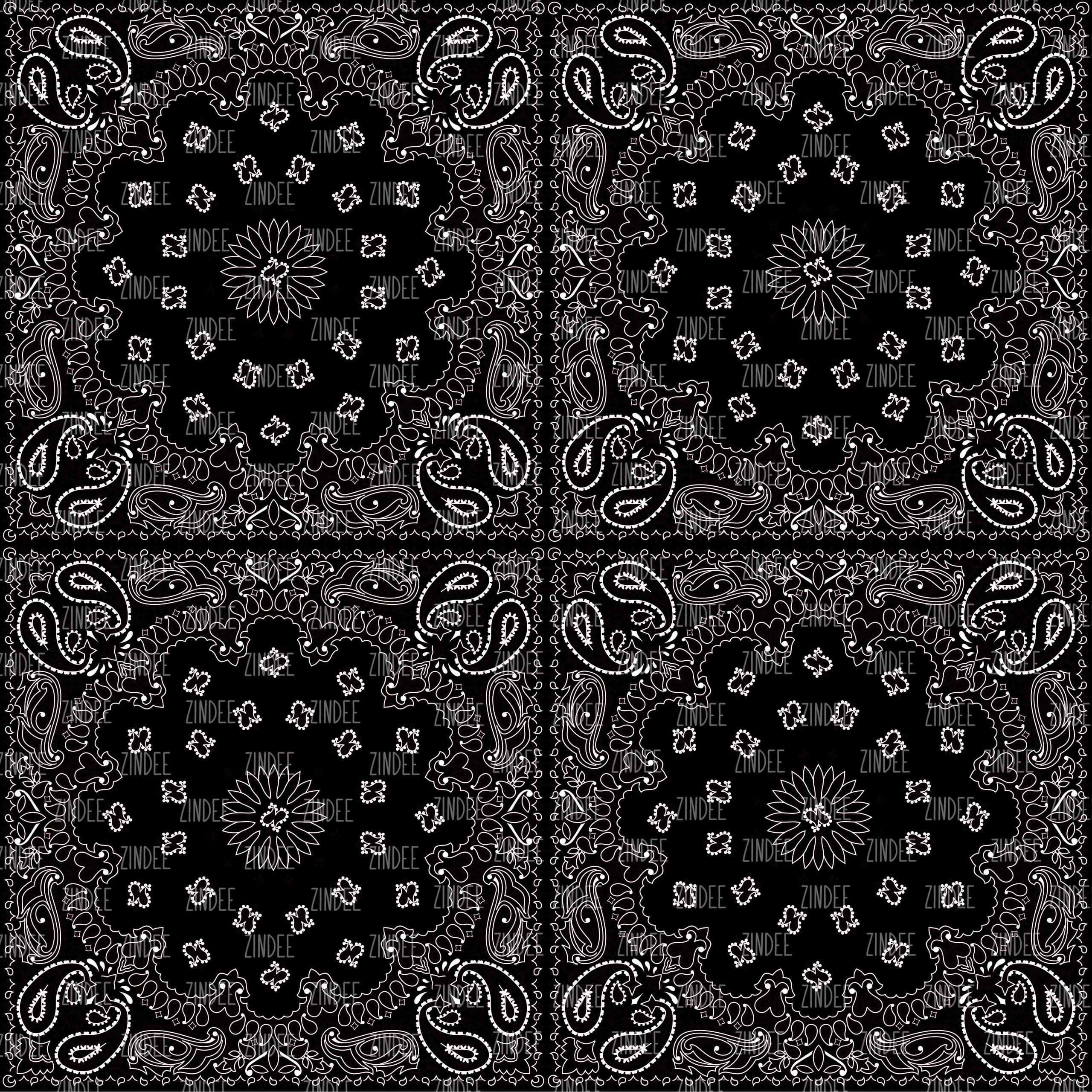 Black and White Bandana Wallpapers - Top Free Black and White Bandana ...