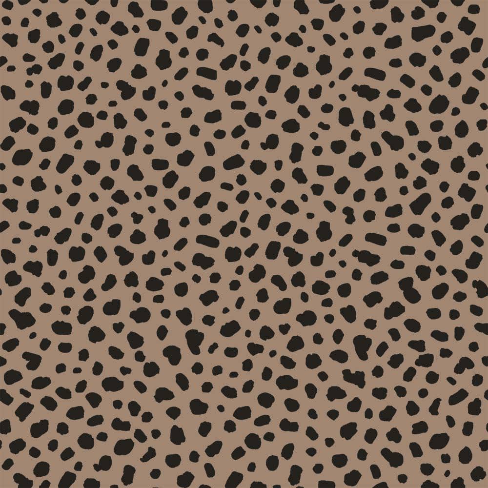 1000x1000 Tempaper Novogratz Scout Happy Leopard Peel and Stick Vinyl Wallpaper 28 sq. ft. NG14130 Home Depot
