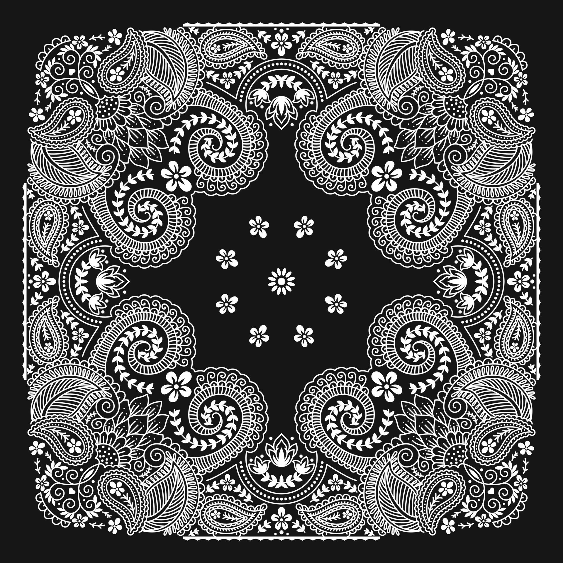 Black and White Bandana Wallpapers - Top Free Black and White Bandana