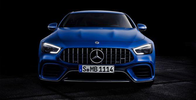 670x344 Wallpaper Mercedes Amg Gt 63 S 4matic, 4door Coupe, Front, 2018 Desktop Wallpaper, HD Image, Picture, Background, 4dcce3