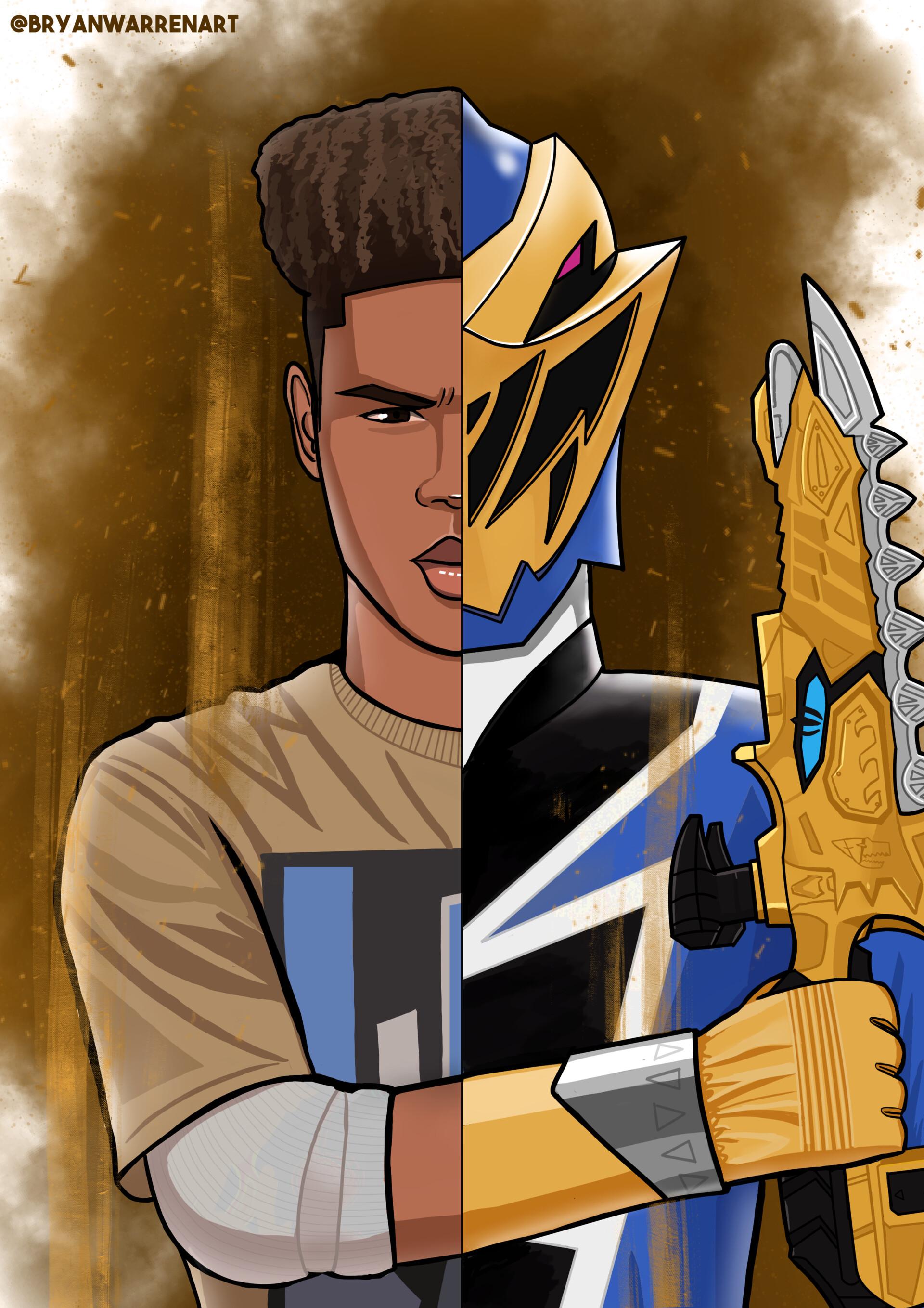 1920x2716 Gold Dino Fury Ranger