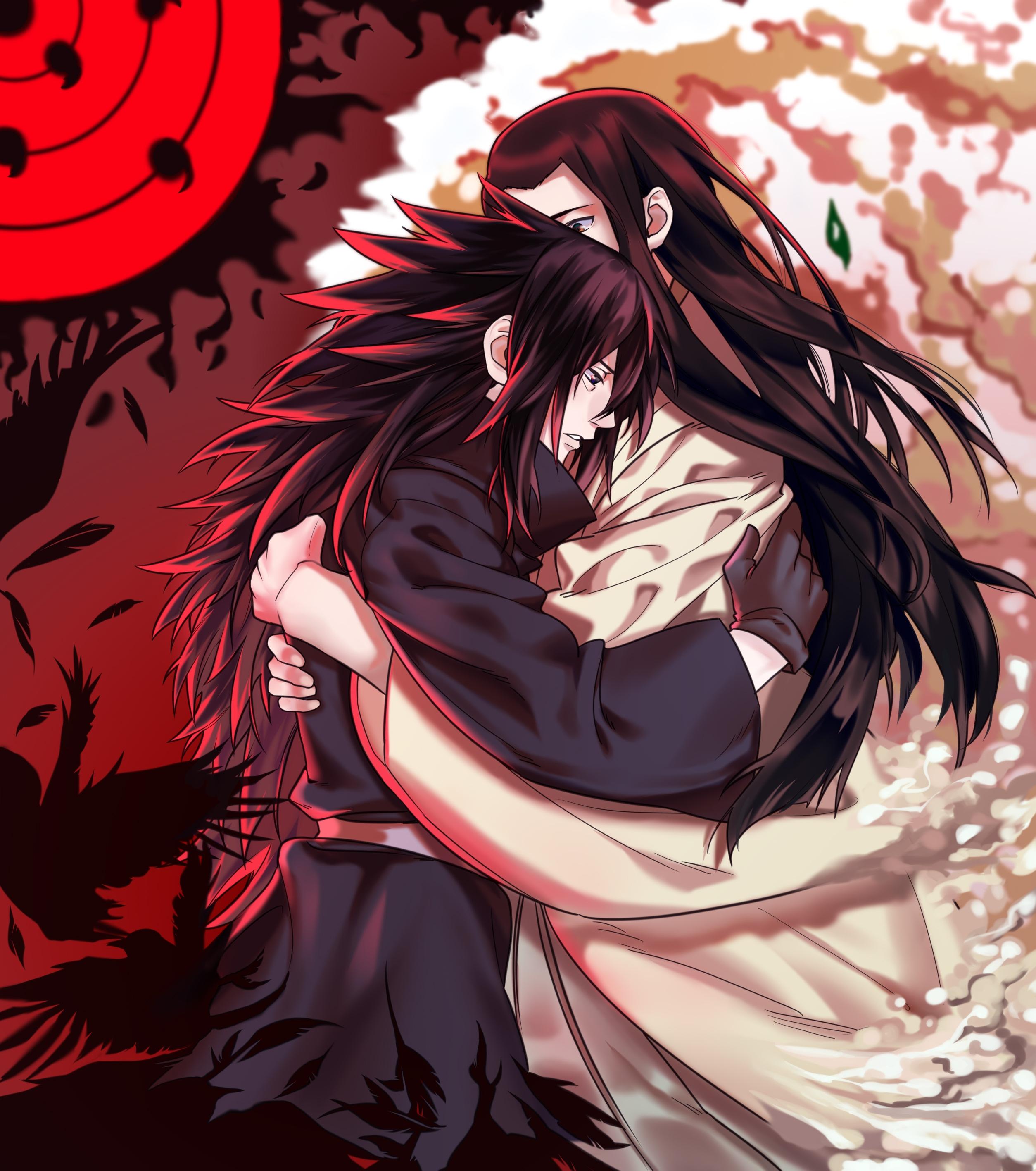 2508x2833 Download 1920x1080 Uchiha Madara, Senju Hashirama, Hugging, Naruto Wallpaper for Widescreen