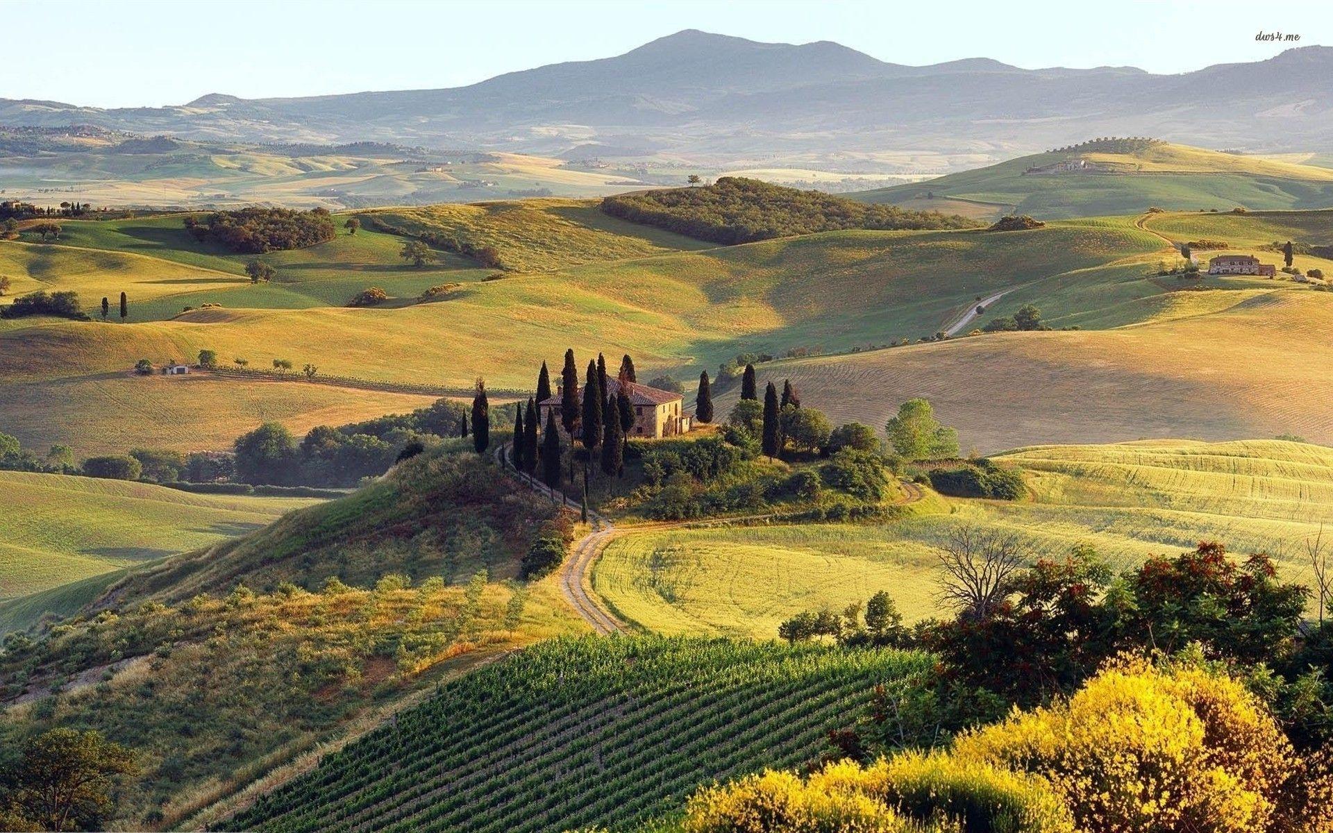 1920x1200 Gorgeous Tuscany. Landscape, Tuscany, Background HD wallpaper