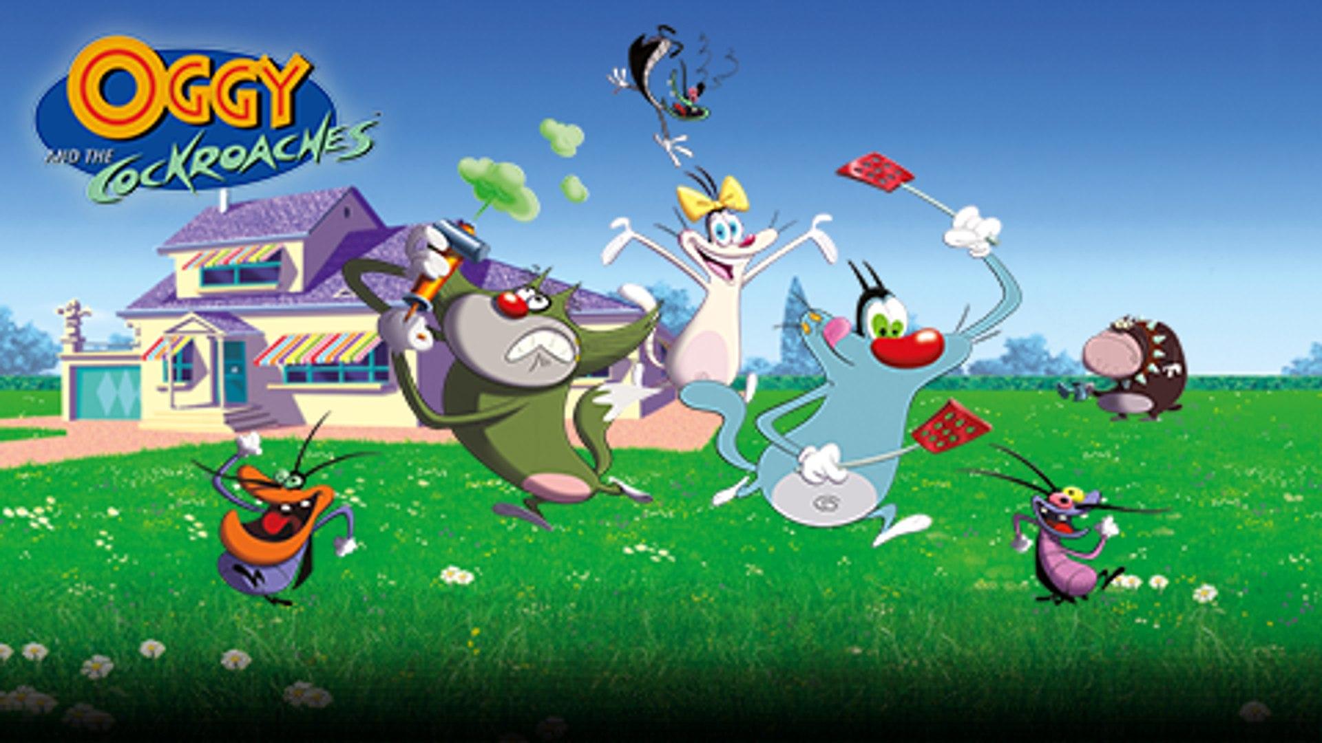 1920x1080 Oggy and the cockroaches - Oggy cartoon new