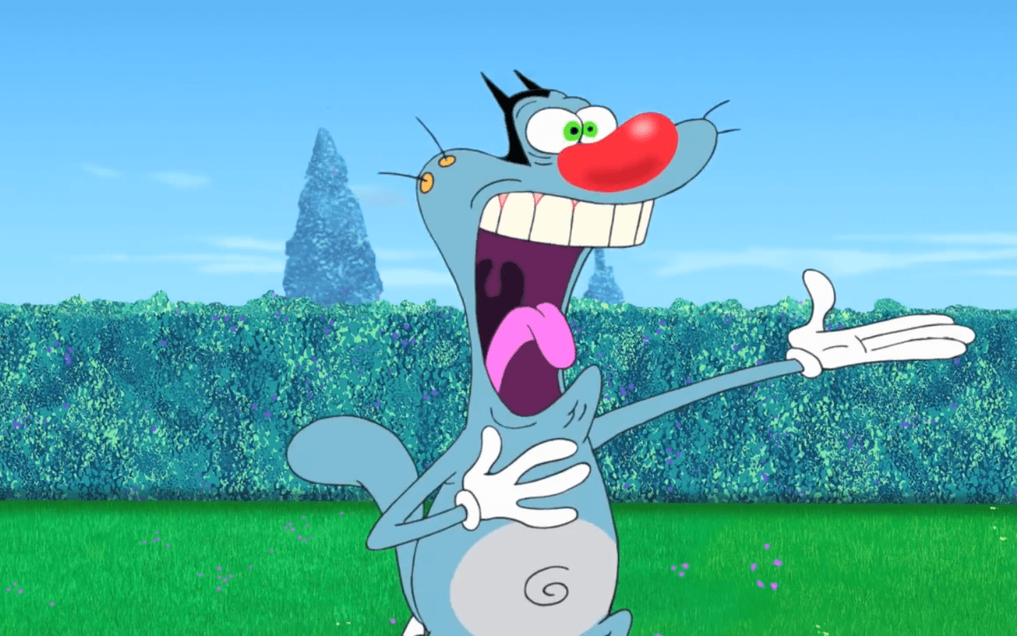 1440x900 Oggy And Olivia Wallpaper