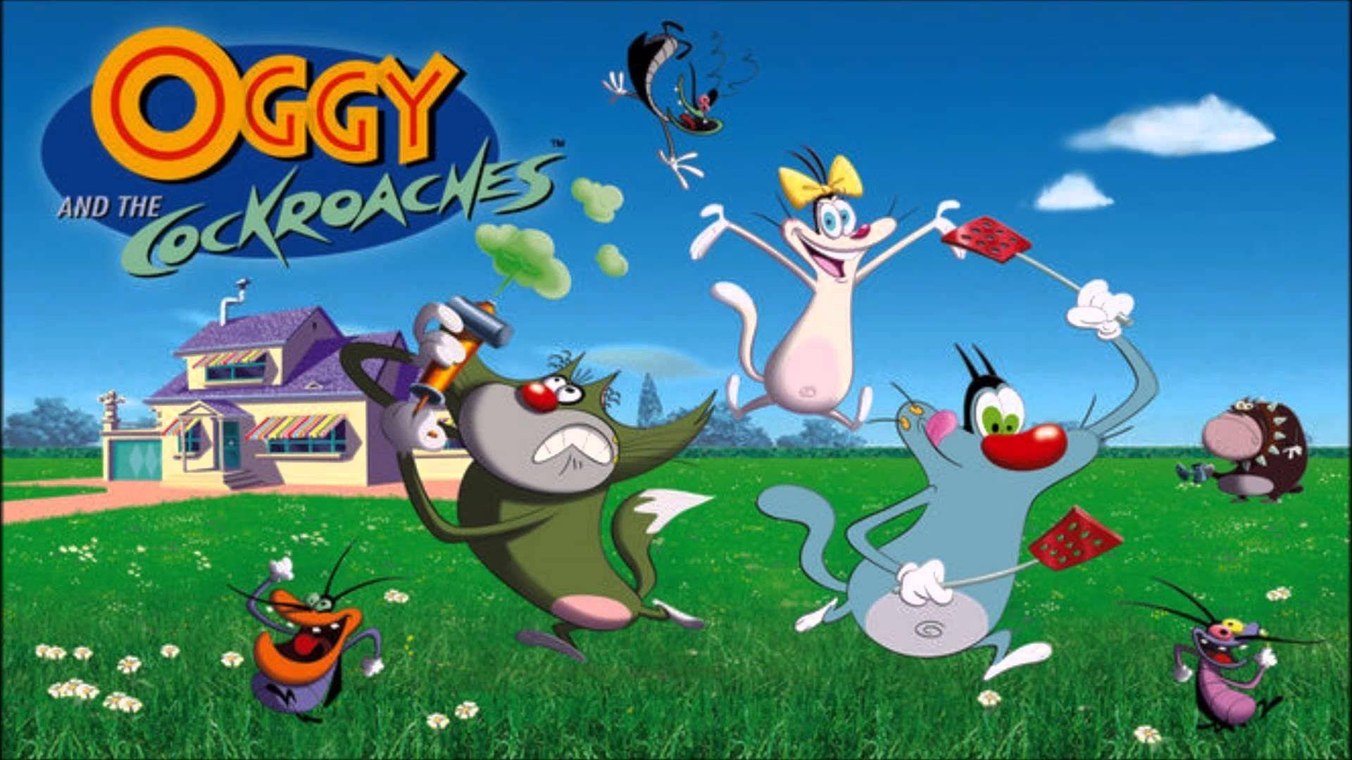 1920x1080 oggy and cockroaches. Cartoon wallpaper, Funny wallpaper, Cute cartoon wallpaper