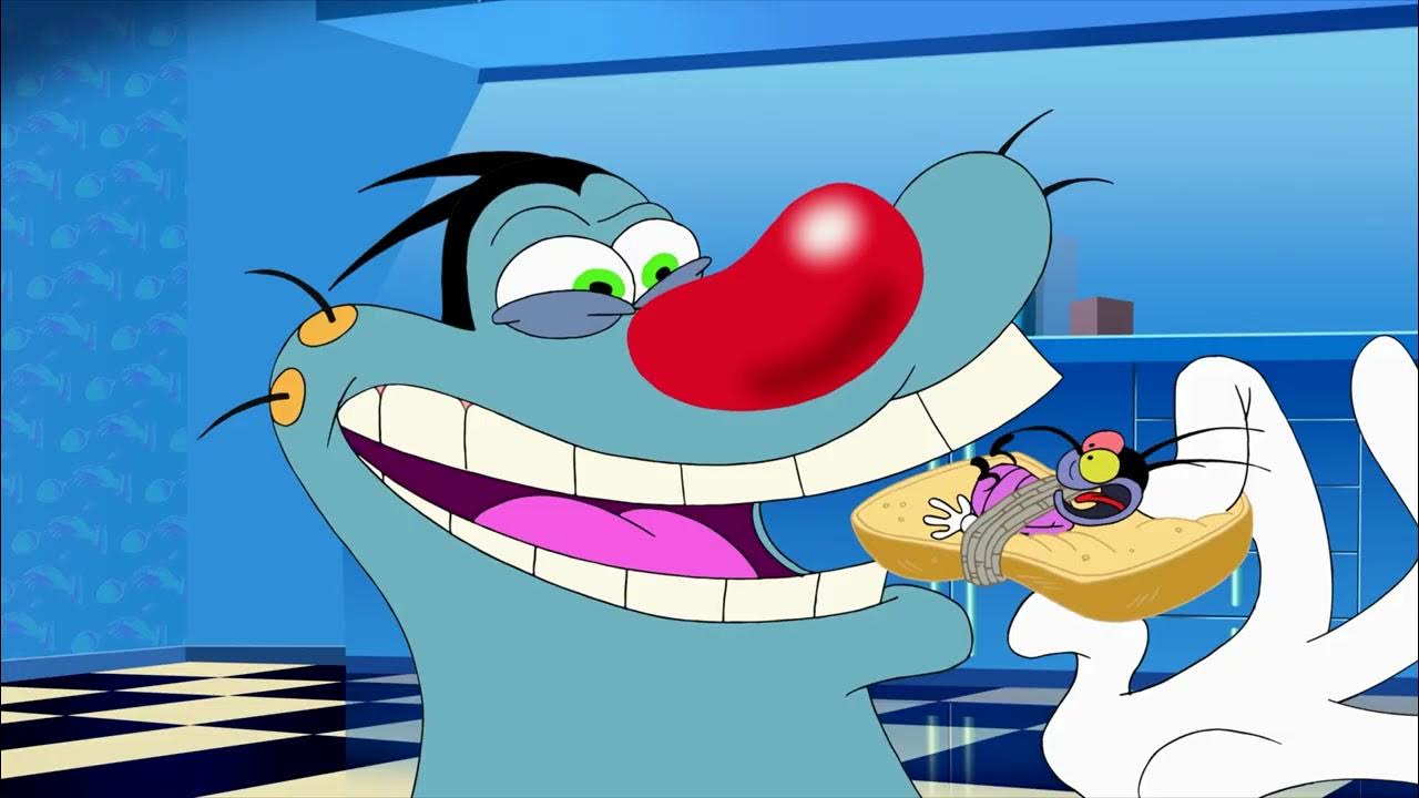 1280x720 Oggy and the Cockroaches