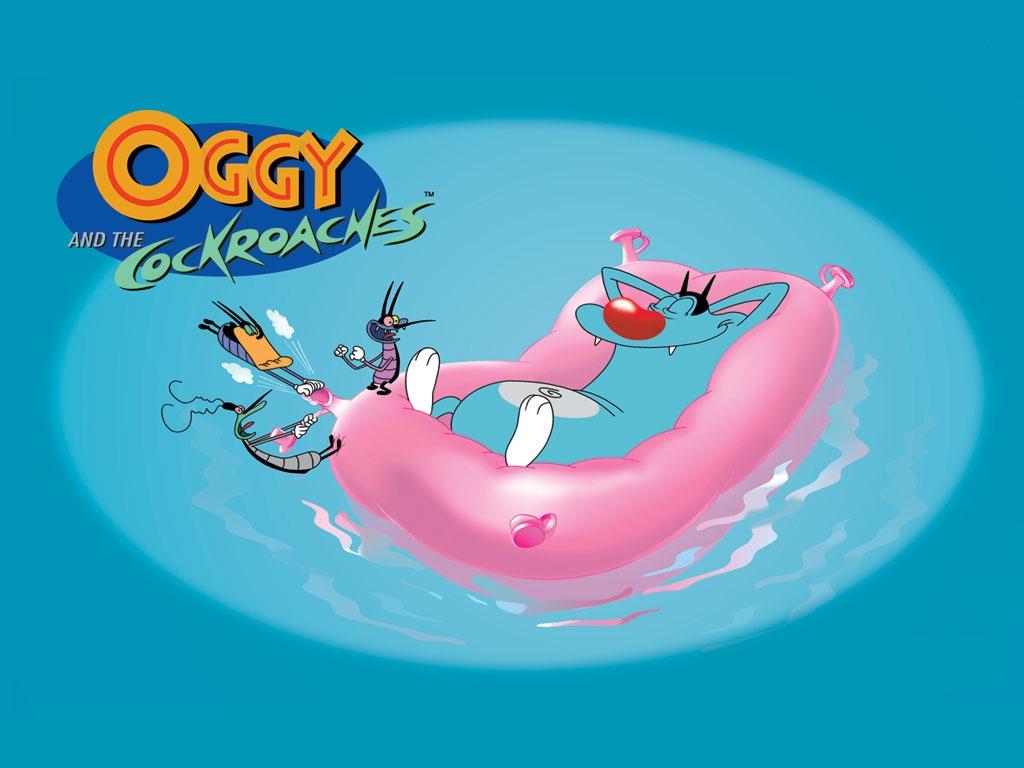 1024x768 Oggy Cartoon Wallpaper