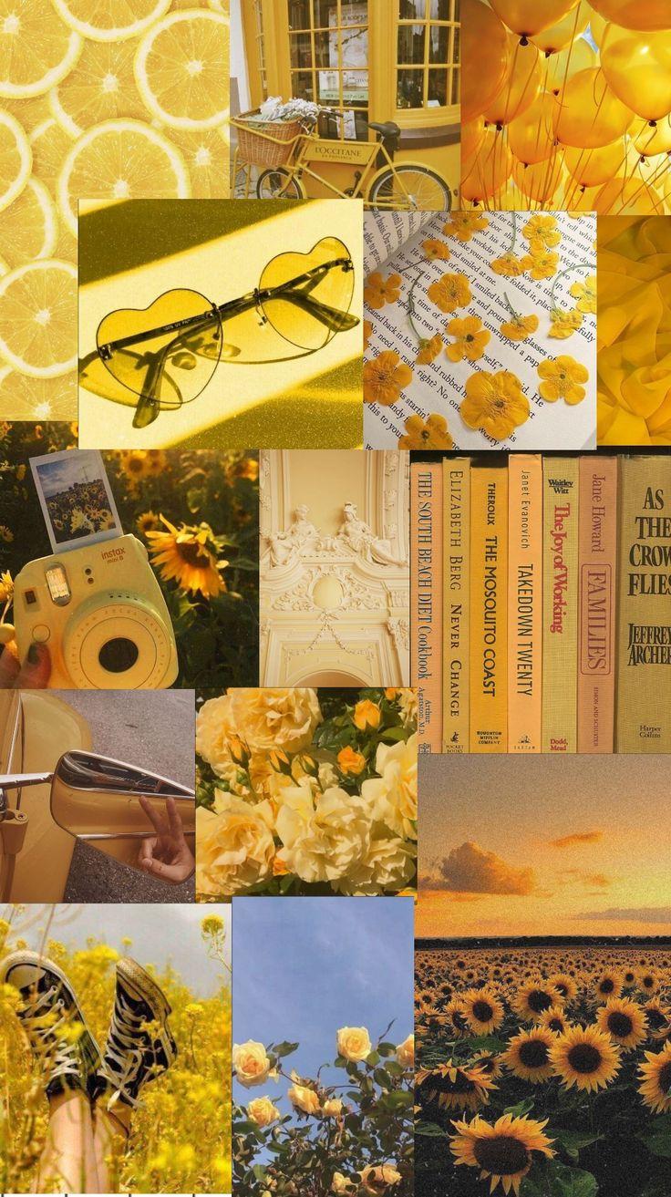 736x1313 yellow aesthetic wallpaper. Wallpaper, Yellow aesthetic, Aesthetic pastel wallpaper