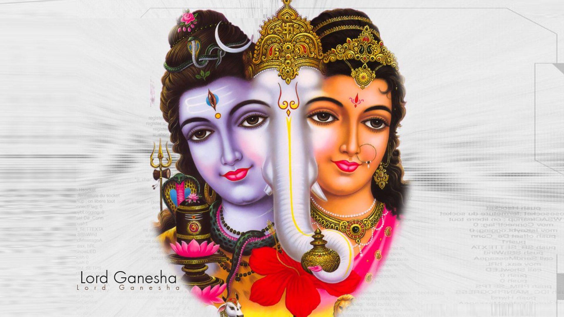 1920x1080 Cute Lord Ganesha Image HD Wallpaper