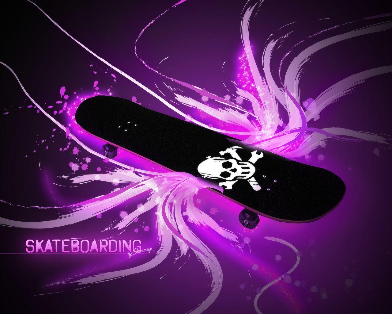 1280x1024 Cool Skateboard Wallpaper