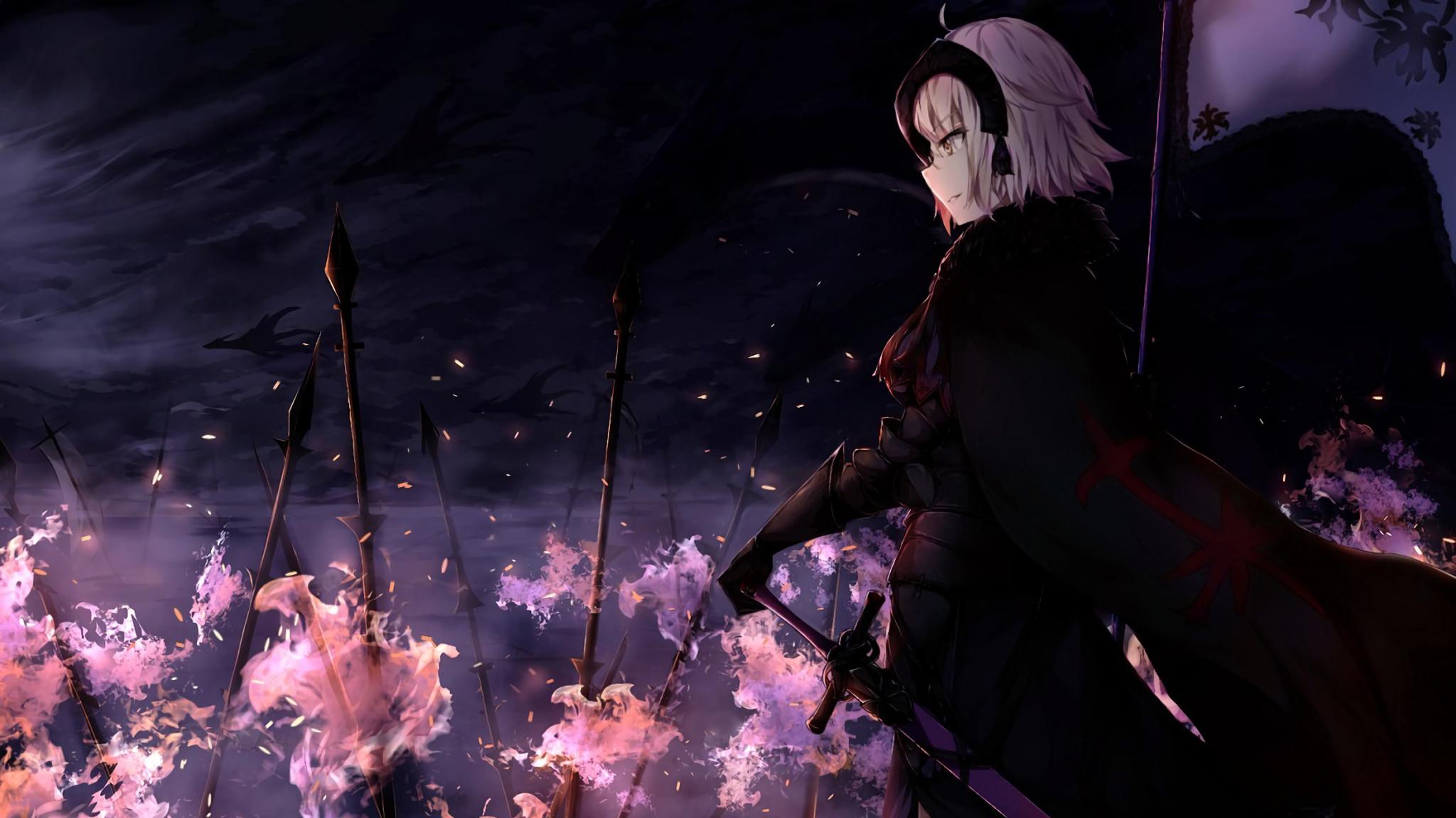 2048x1152 Jeanne d'Arc Alter Anime 2048x1152 Resolution Wallpaper, HD Anime 4K Wallpaper, Image, Photo and Background