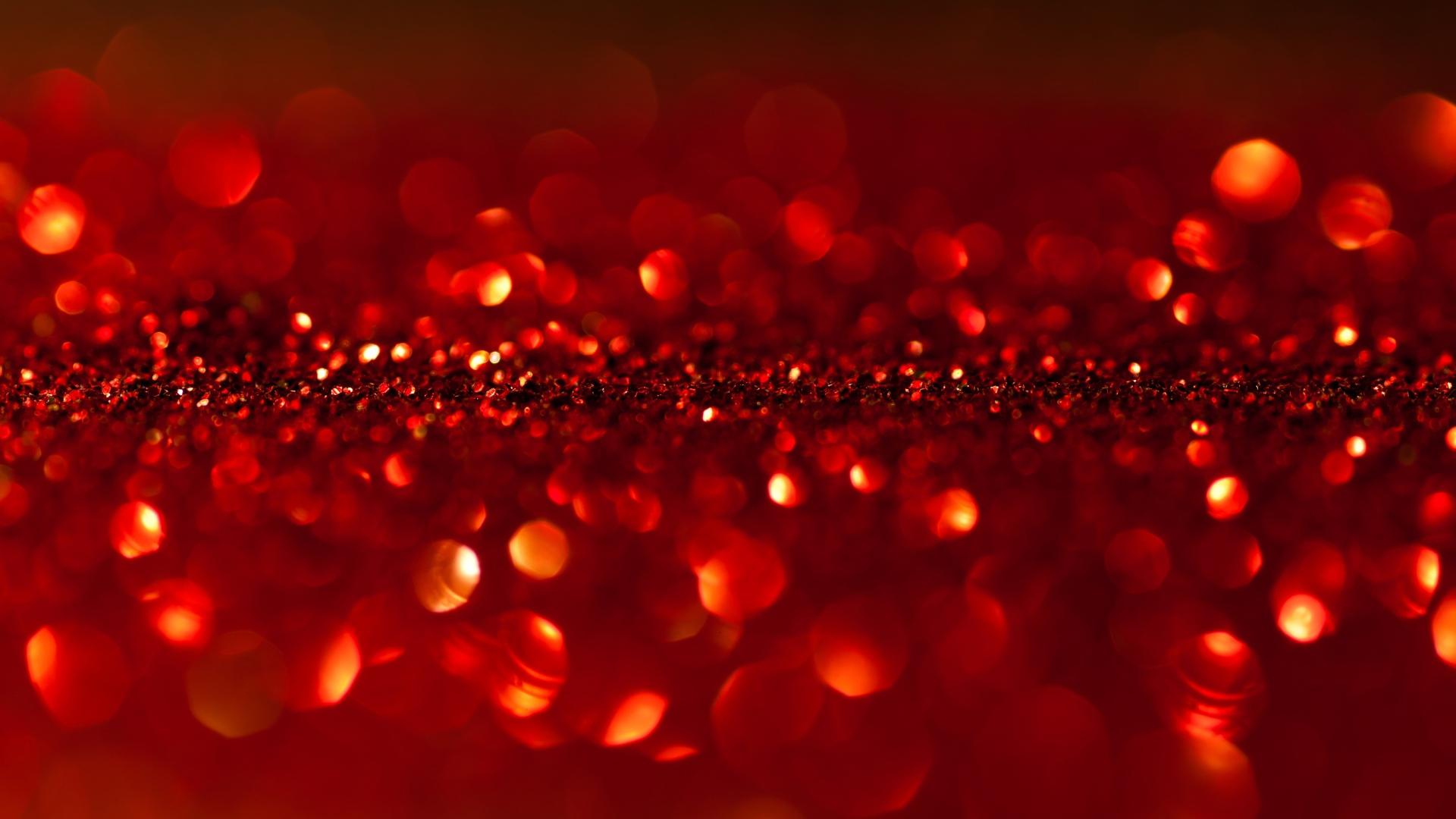 1920x1080 A lot of shiny red rhinestones, background Desktop wallpaper 1920x1080