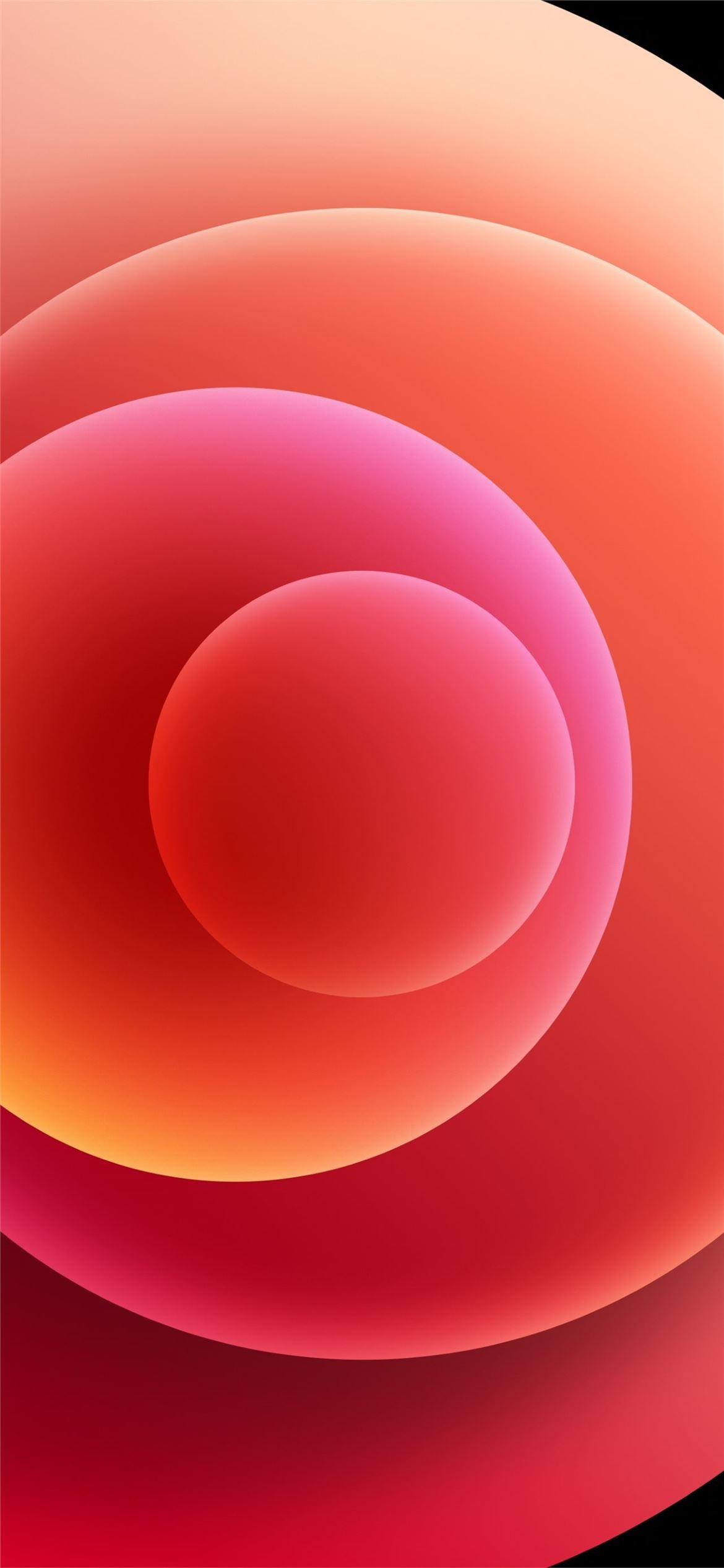 1170x2532 Colorful iPhone 12 Stock wallpaper Orbs Red Light iPhone 12 Wallpaper Free Download