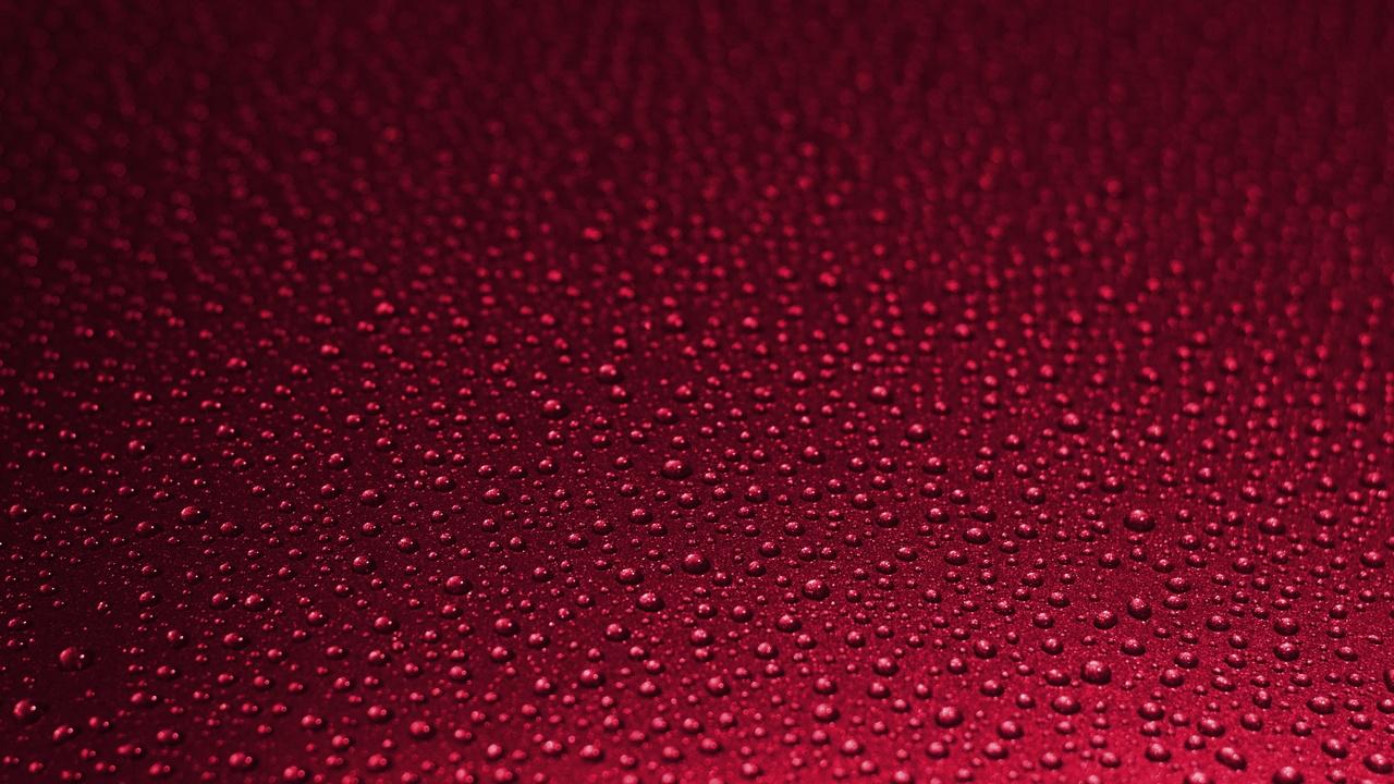 1280x720 Red Drops Texture 5k 720P HD 4k Wallpaper, Image, Background, Photo and Picture
