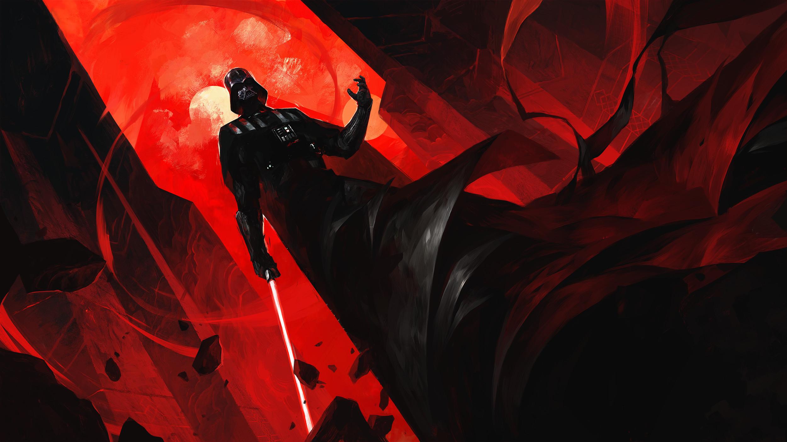 2500x1406 Fantasy Art Digital Art Artwork Darth Vader Star Wars Fortnite Wallpaper:2500x1406