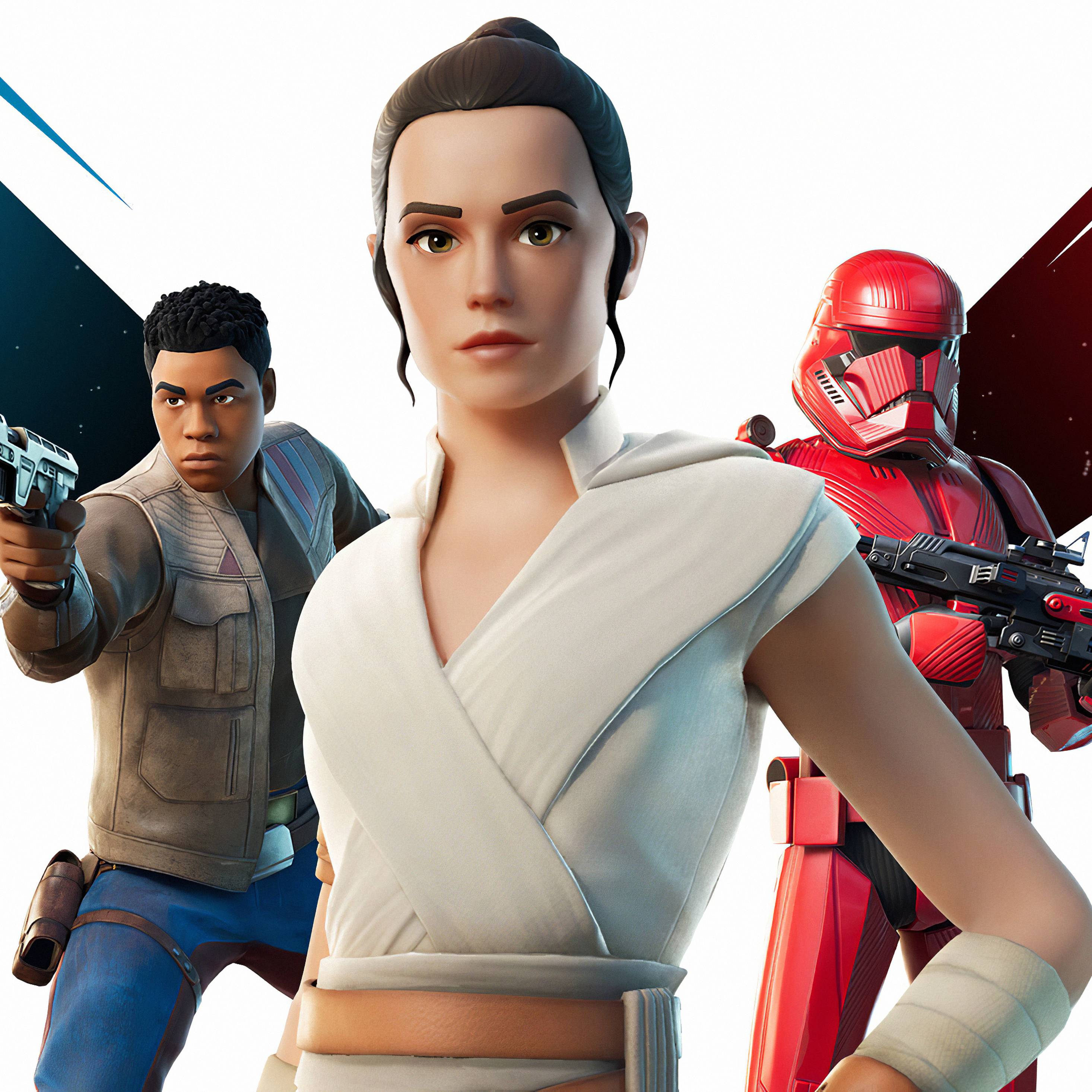 2932x2932 Fortnite X Star Wars iPad Pro Retina Display HD 4k Wallpaper, Image, Background, Photo and Picture