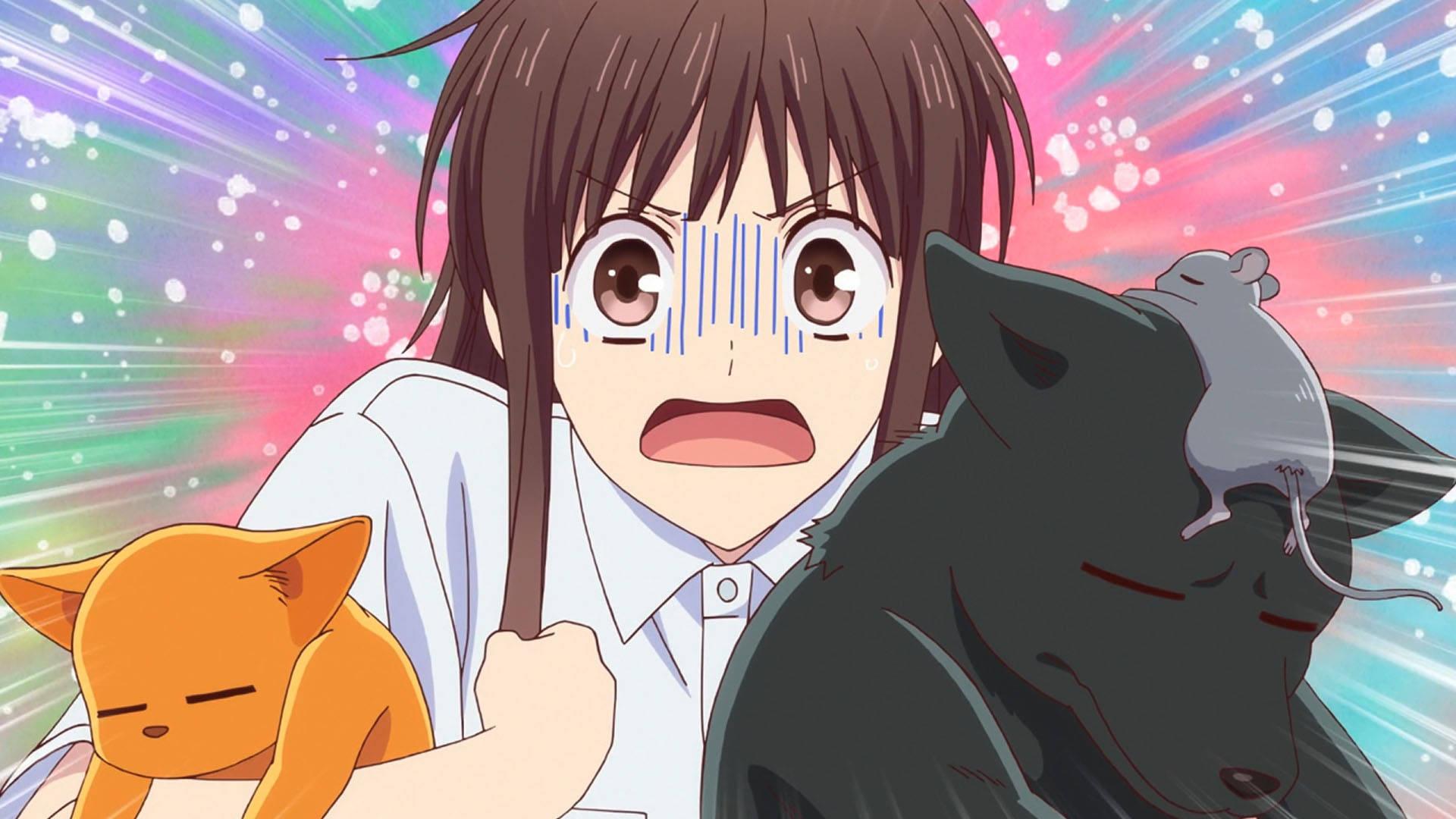 1920x1080 Download Fruits Basket Tohru Holding Animals Wallpaper