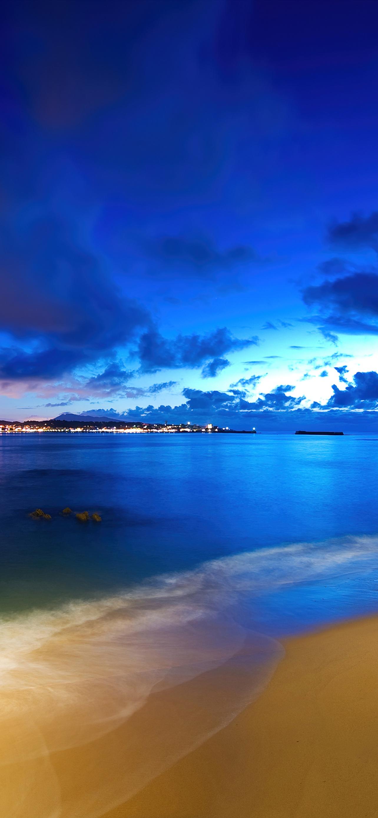 1284x2778 Saint Jean De Luz Wallpaper 4K, Fishing Port, Blue Sky, Nature