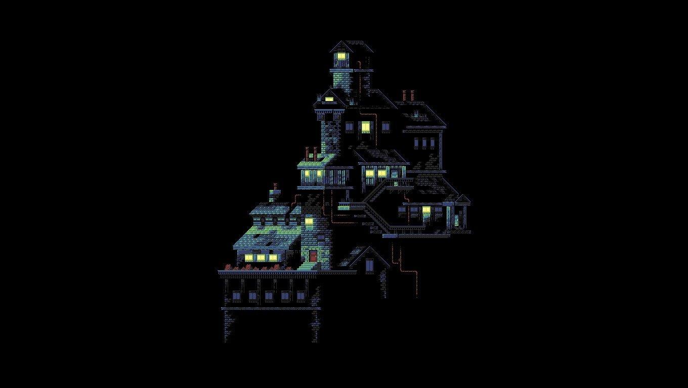 1360x768 Pixel Art Wallpaper