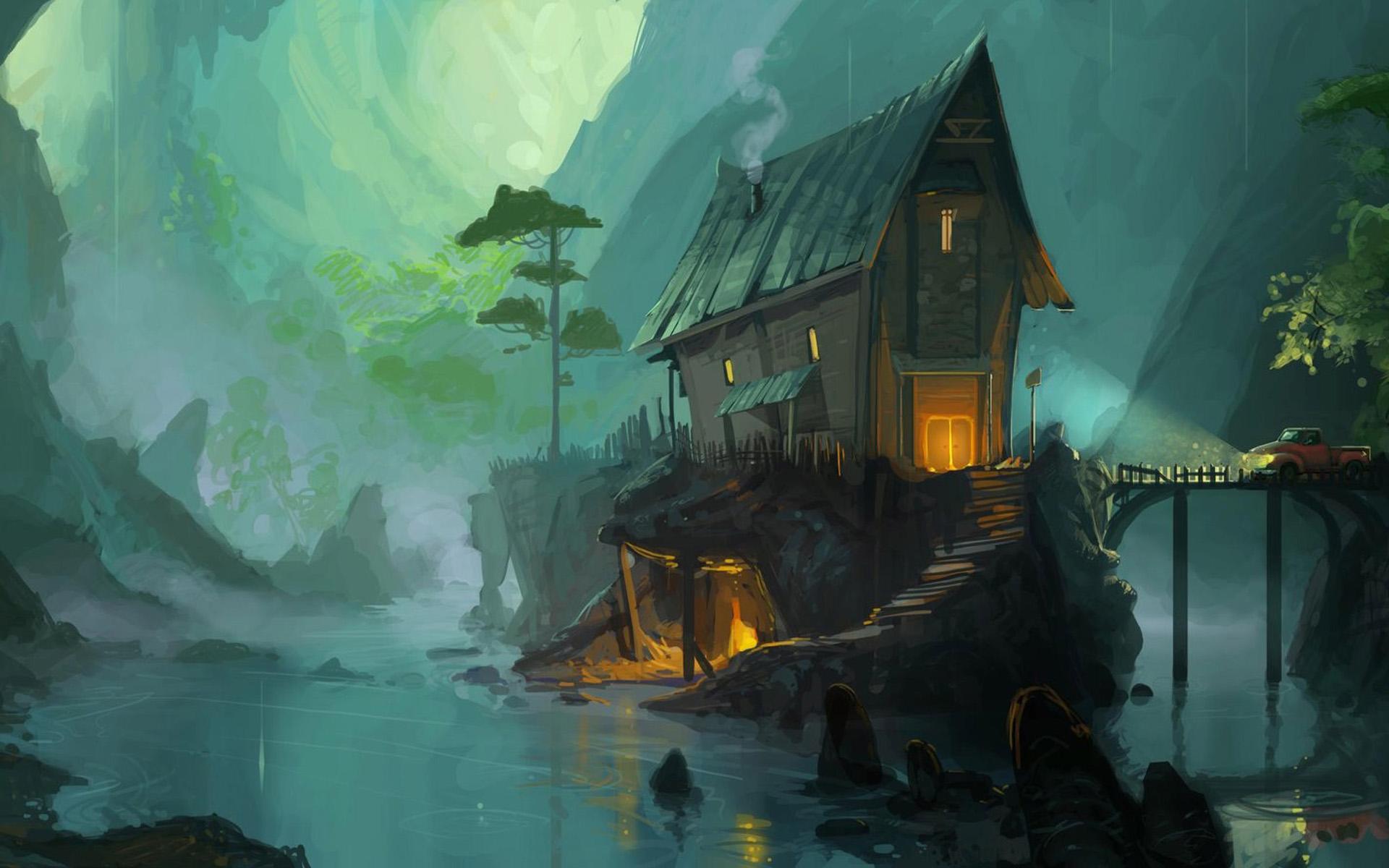 1920x1200 Artistic Place HD Wallpaper