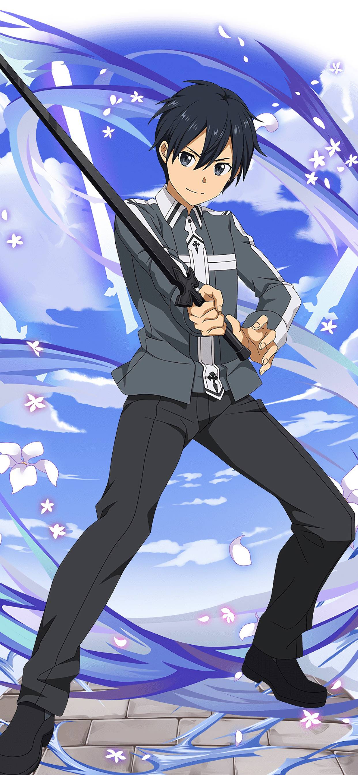 1242x2688 Kirito In Sword Art Online iPhone XS MAX Wallpaper, HD Anime 4K Wallpaper, Image, Photo and Background