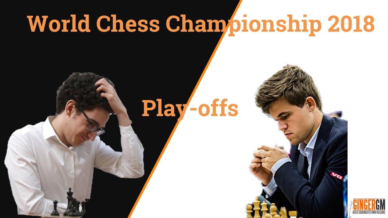 1280x720 World Chess Championship: Fabiano Caruana vs Magnus Carlsen : Play Off