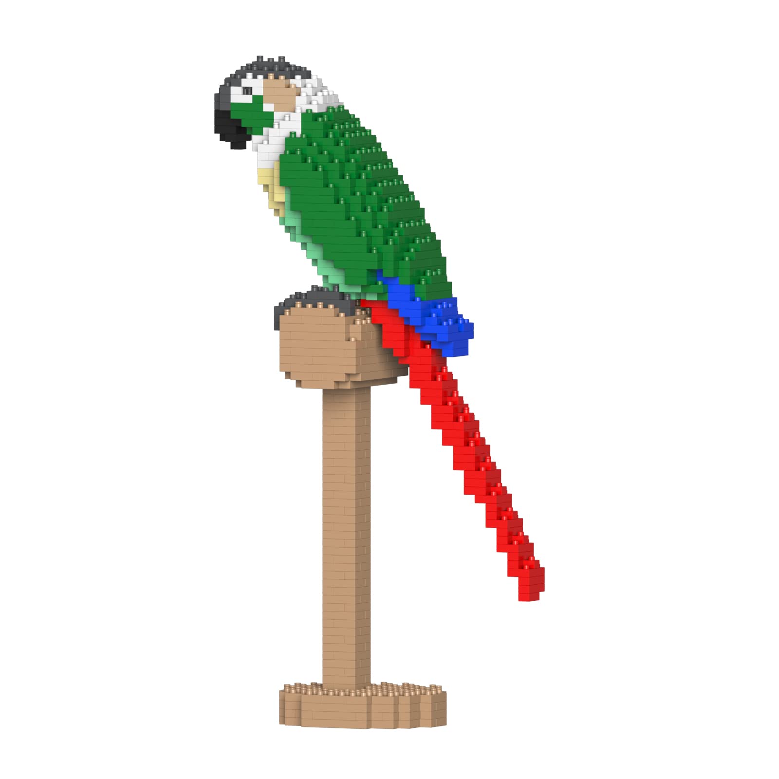 1600x1600 JEKCA Green Cheek Conure 01S M02 : Toys & Games