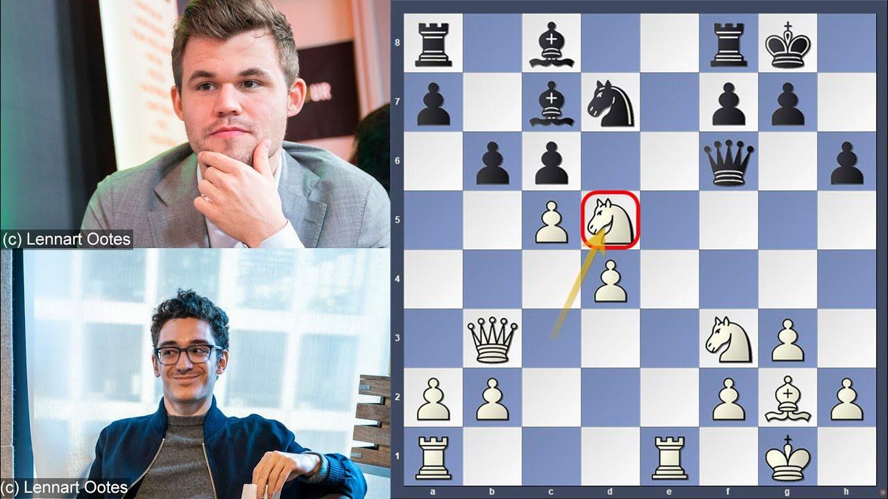 1280x720 Did I MISS something?. Fabiano Caruana vs Magnus Carlsen. Tata Steel Chess 2021