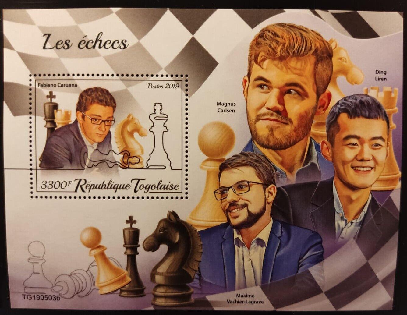 1336x1034 O) 2019 TOGO, FABIANO CARUANA, MAGNUS CARLSEN, MAXIME VACHIER LAGRAVE, DING LIRE