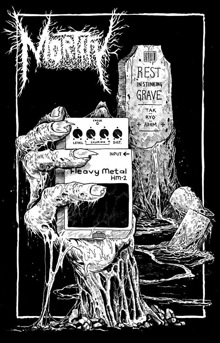 720x1121 RIDDICKART 2019 November. Metal posters art, Black metal art, Goth wallpaper