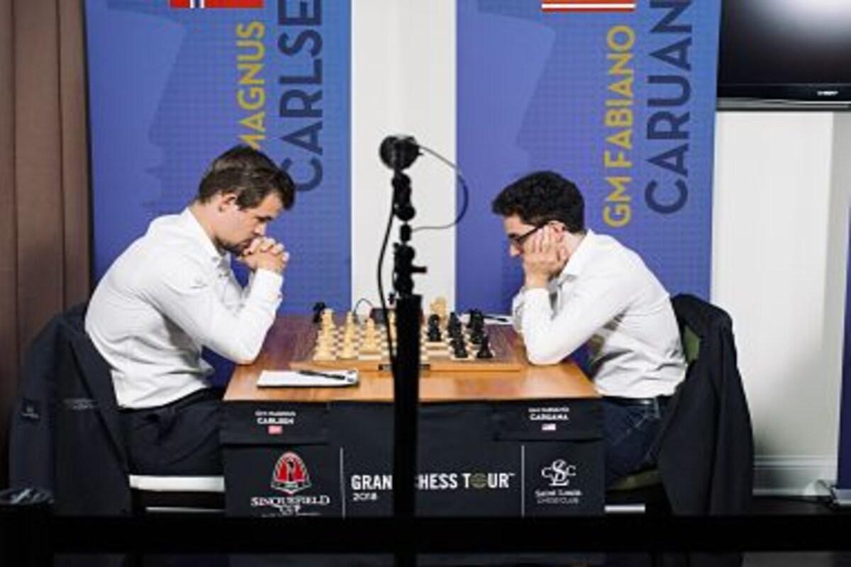 1200x800 Sinquefield Cup: Magnus Carlsen Draws With Fabiano Caruana In Thrilling Contest; Viswanathan Anand Remains Unbeaten Sports News, Firstpost
