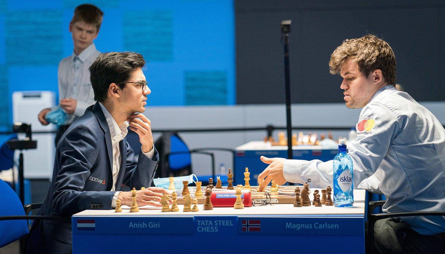 1500x857 Carlsen and Rapport the winners of R2 of the 2022 Tata Steel Chess Tournament