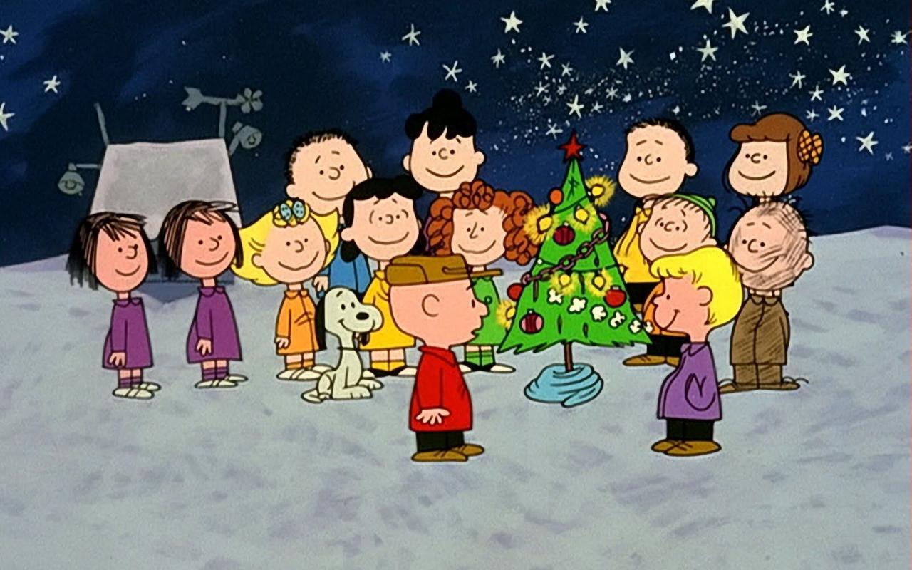 Hình nền Giáng sinh 1280x800 Charlie Brown