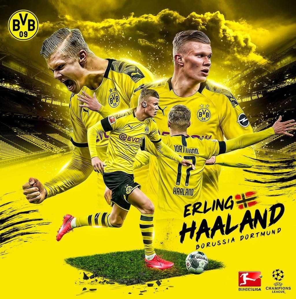 1024x1033 Haaland Dortmund Wallpaper Discover more Borussia Dortmund, Bundesliga, BVB, Dortmund, Erling Haaland wallpaper.. Dortmund, Borussia dortmund, Mlb wallpaper