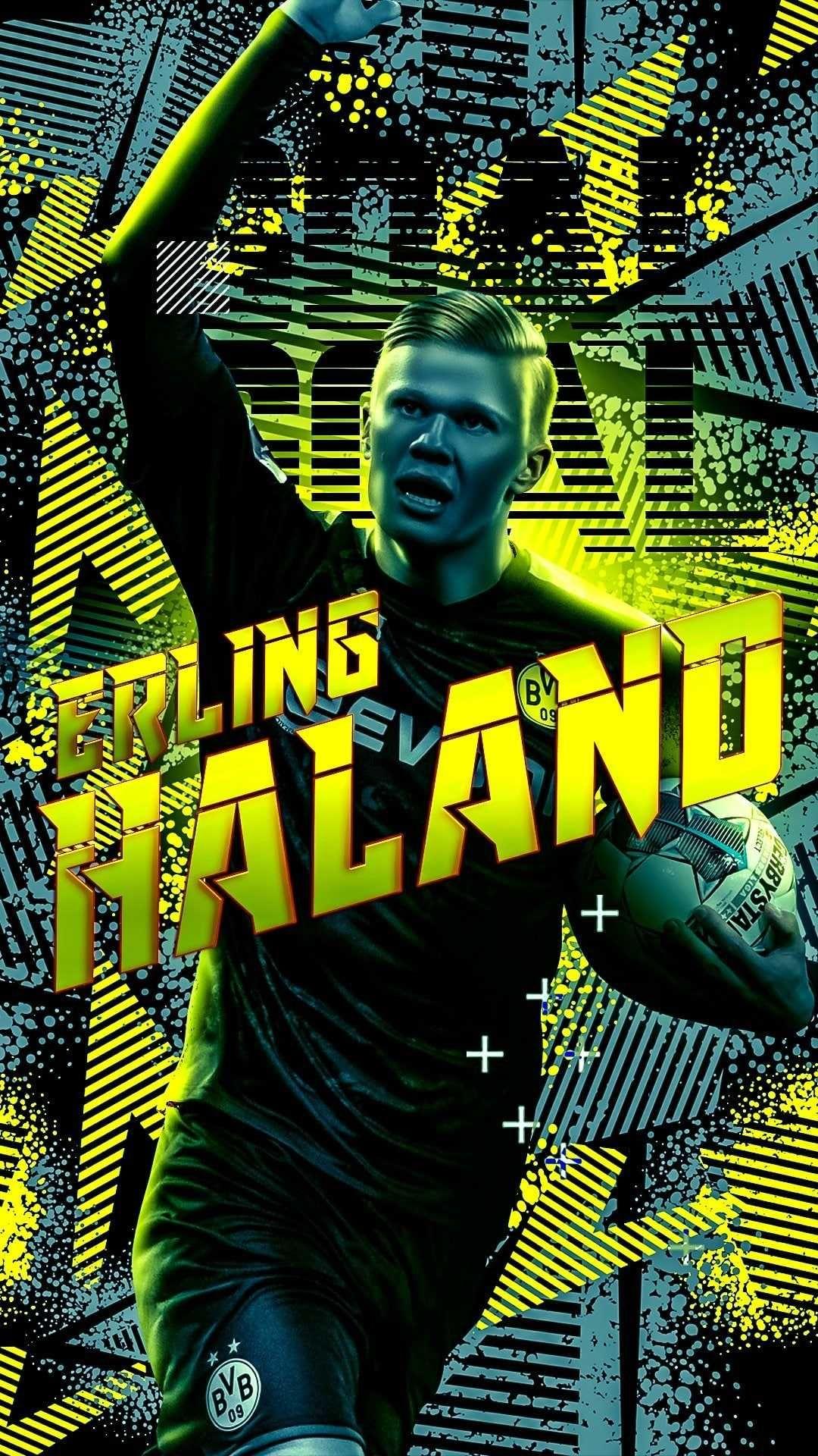 1080x1920 Haaland Dortmund Wallpaper Discover more Borussia Dortmund, Bundesliga, BVB, Dortmund, Erling Haaland wallpaper.. Dortmund, Soccer players, Borussia dortmund