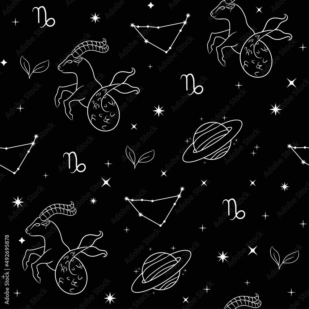 1000x1000 Capricorn Constellation Image