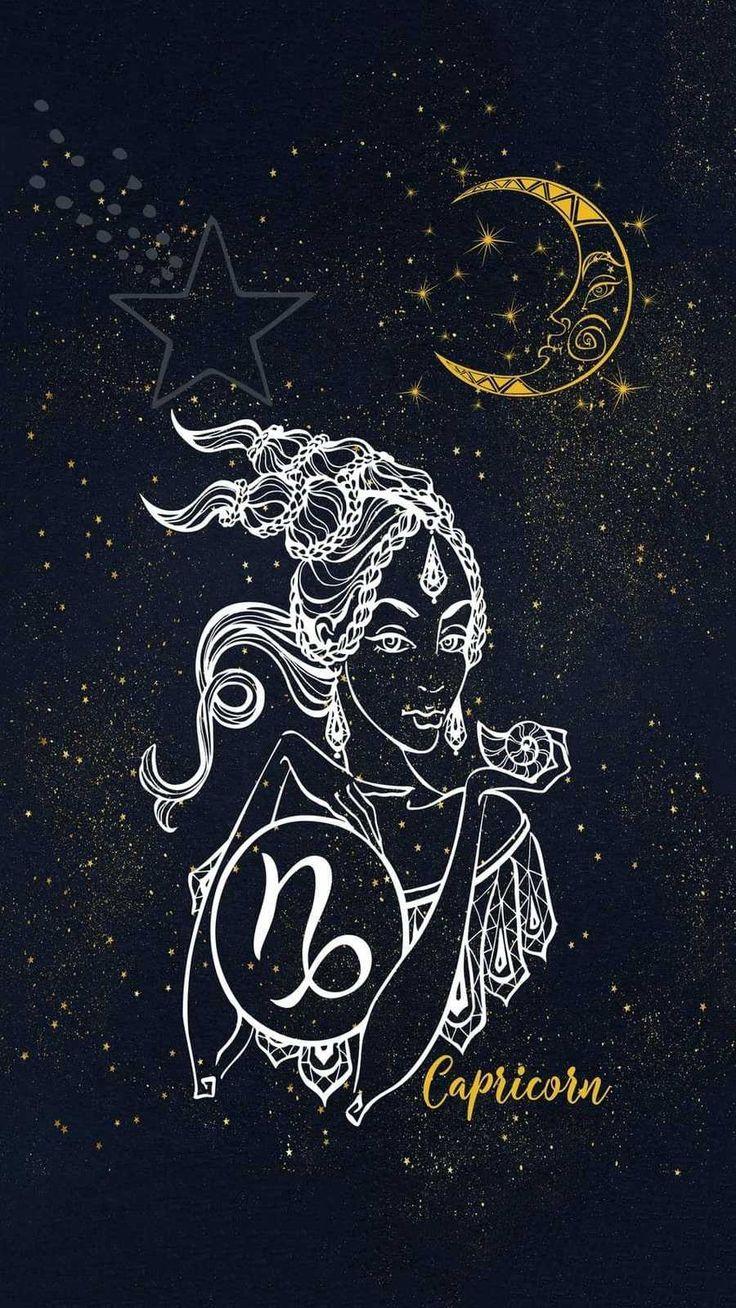 736x1308 Capricorn Wallpaper Discover more Astrological Sign, Astrology, Astronomy, Capricorn, Capricorn Zodiac wallpaper.. Capricorn, Wallpaper, Astrology signs