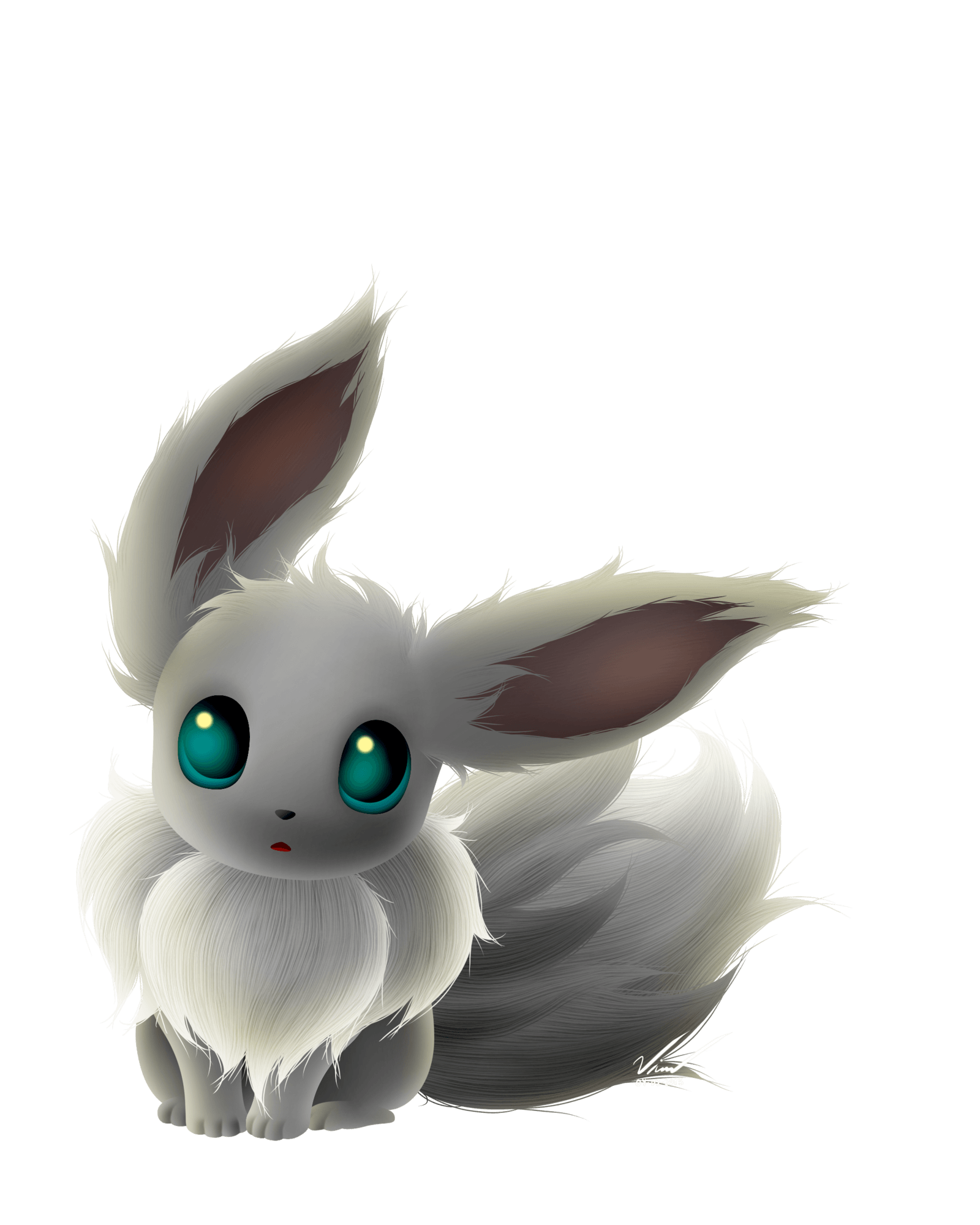 1600x2000 Shiny Eevee Pokemon Wallpaper