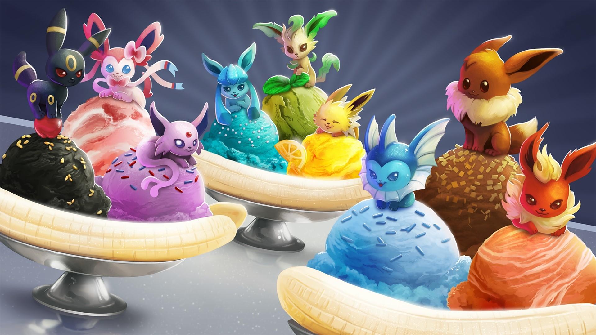 1920x1080 HD Eevee Evolutions Gallery HD Wallpaper