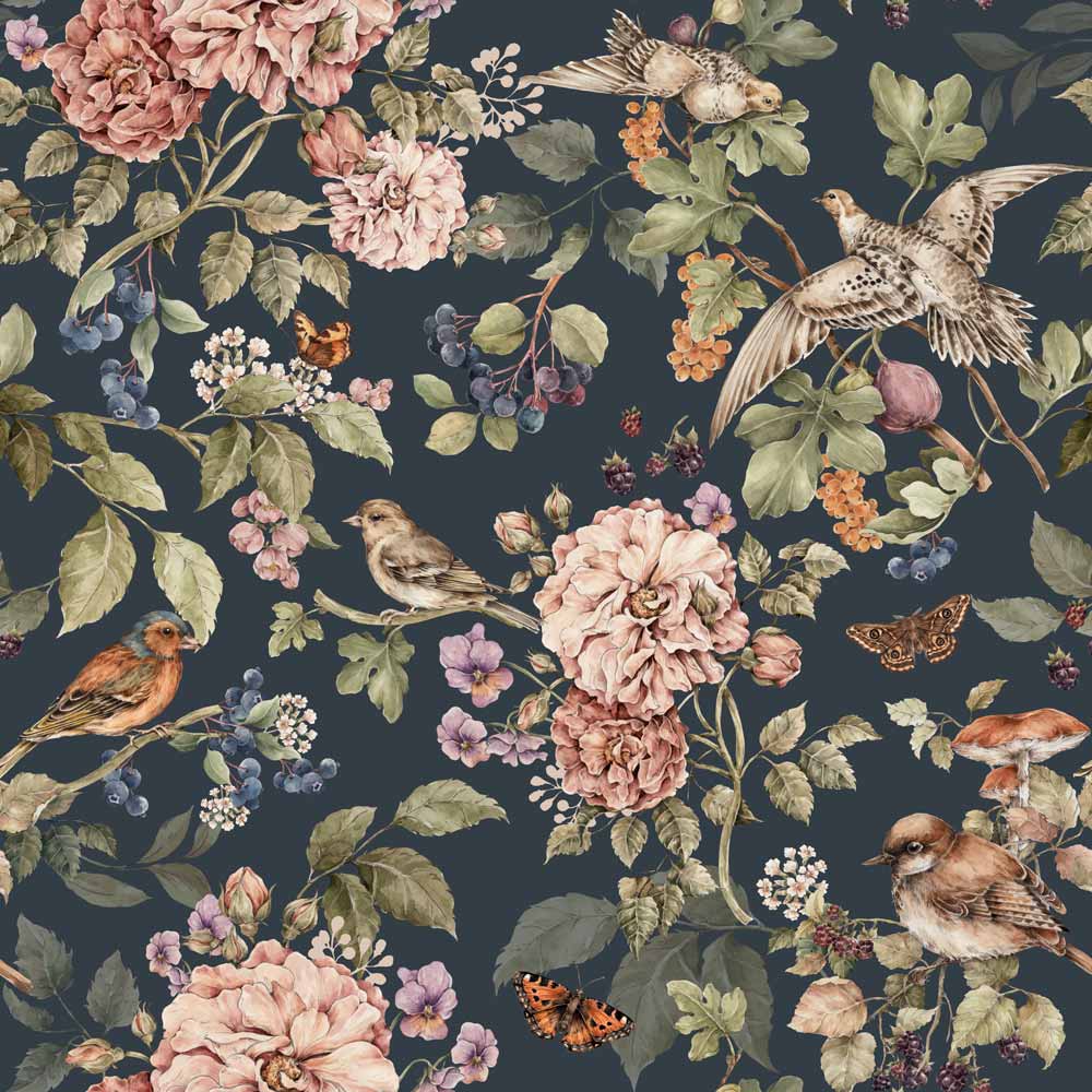 1000x1000 Secret Garden Dark Wallpaper.com Wallstickers And Wallpaper Online Store