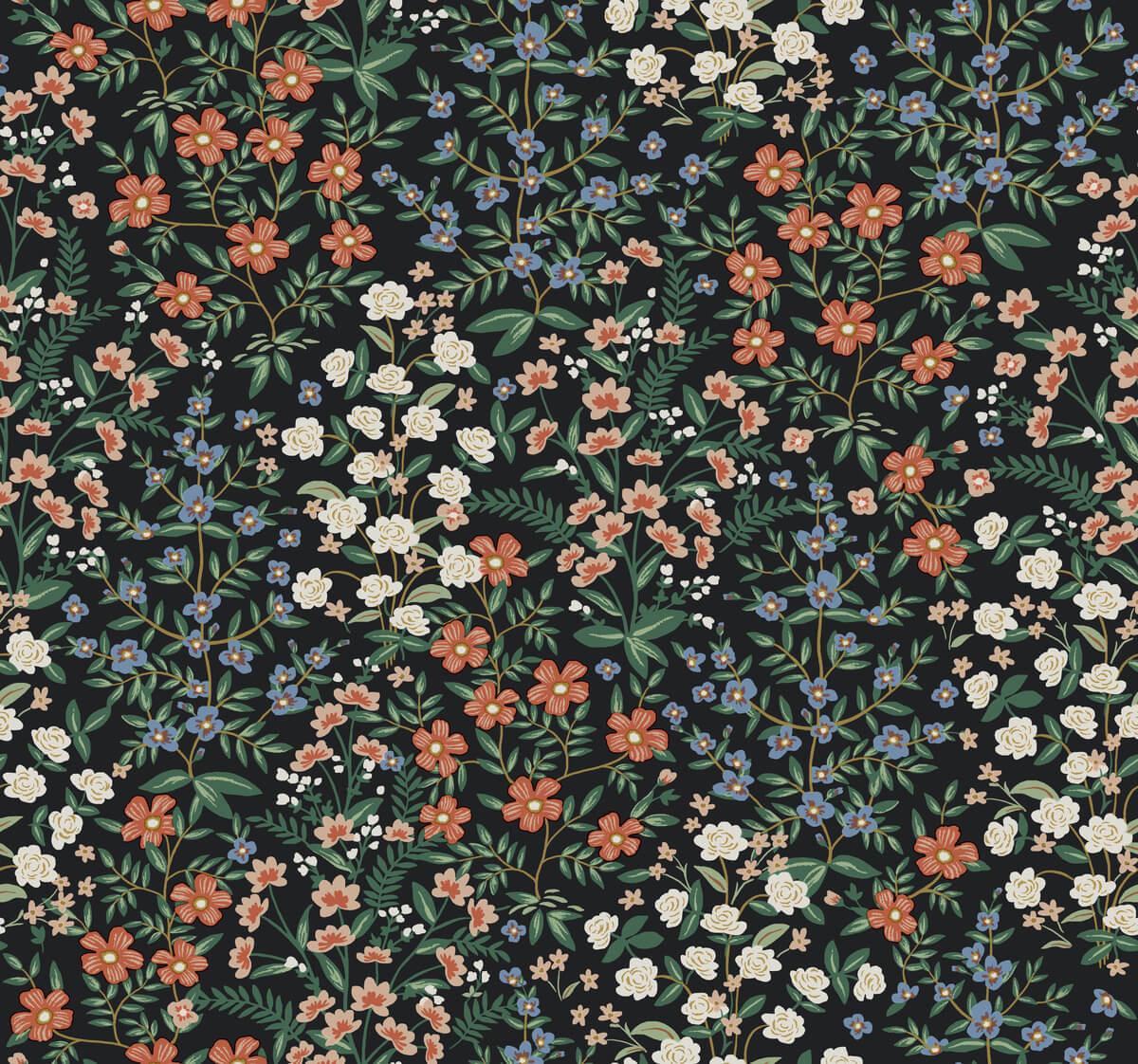 1200x1122 Rifle Paper Co. Second Edition Wildwood Garden Wallpaper